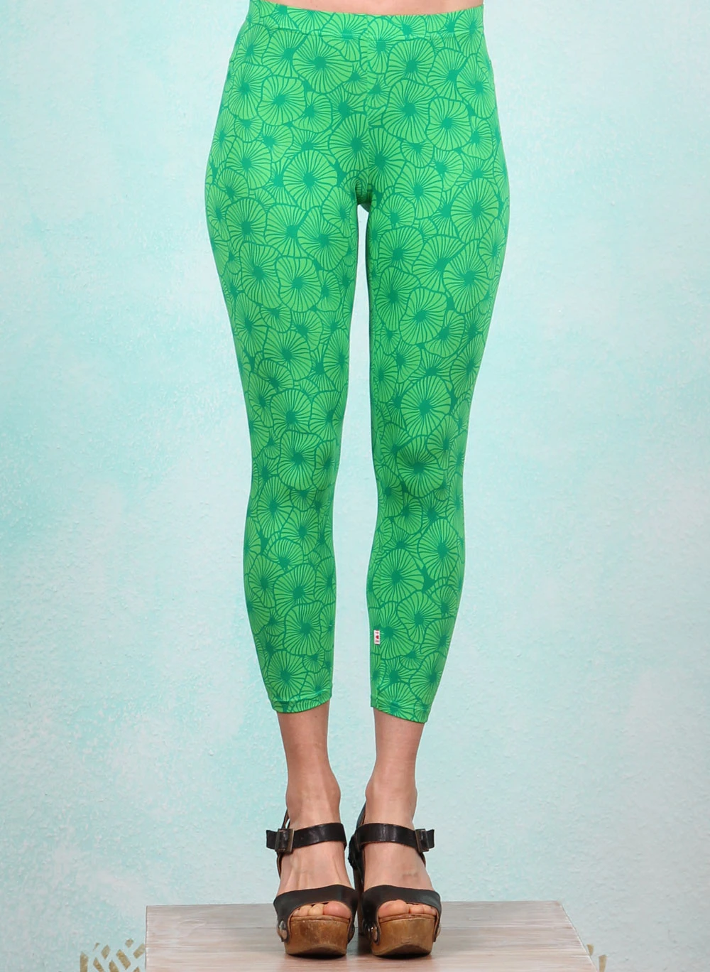 Leggins, Cropped Laune Legs, dive-deep-reef - Image 1