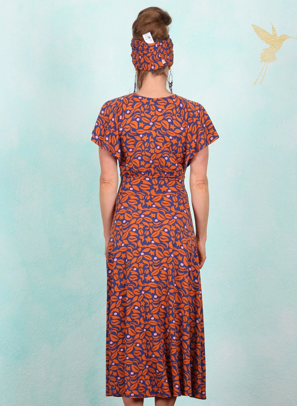 Kleid, Lightest Wings, midnight-coffee - Image 3