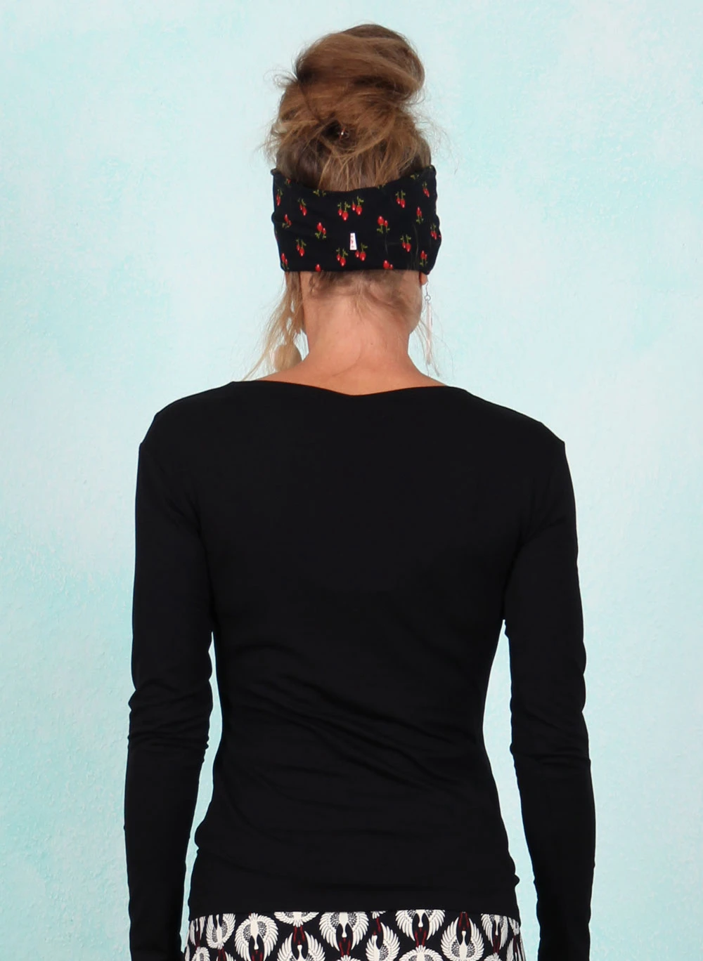 Shirt, Wishful Waterfall, soot-black - Image 3
