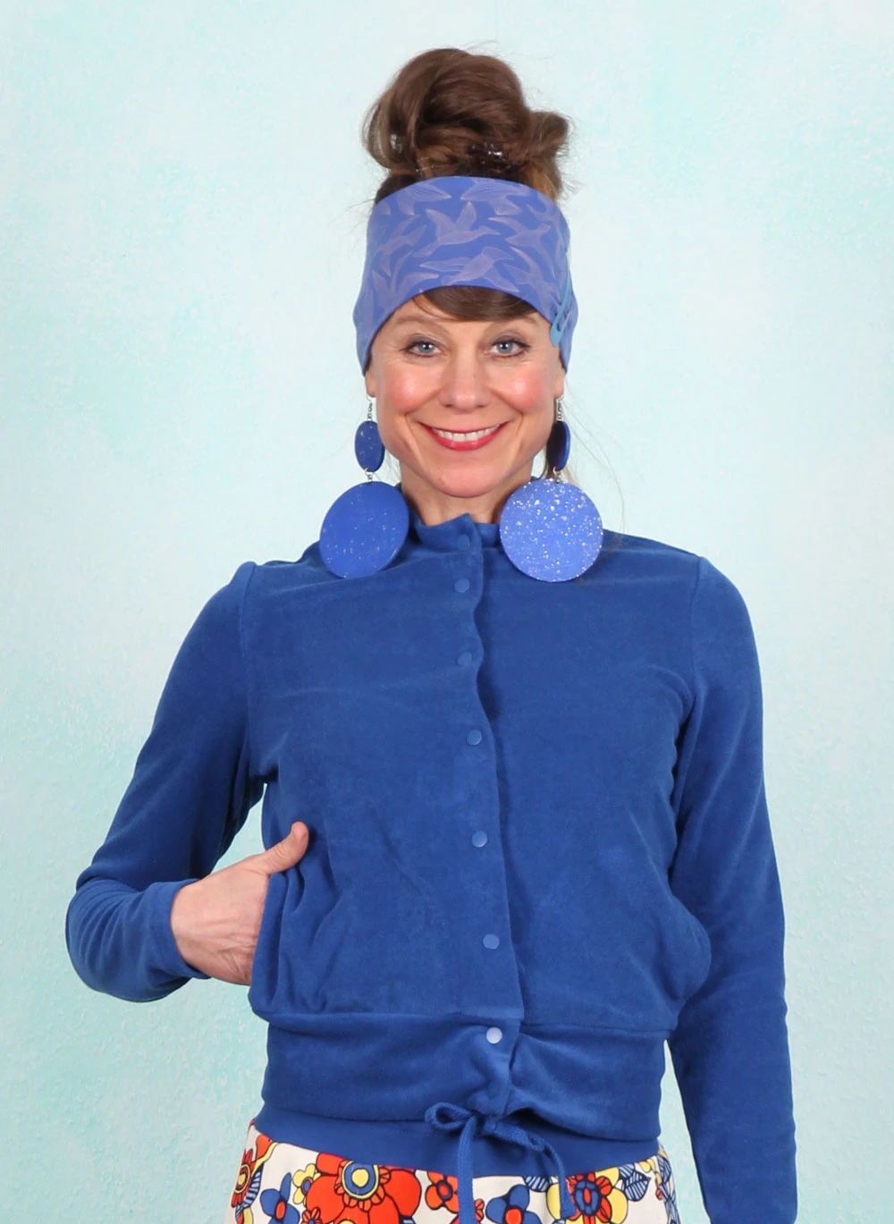 Frottee-Jacke, Terry me Zip up, summer-1970 - Image 1