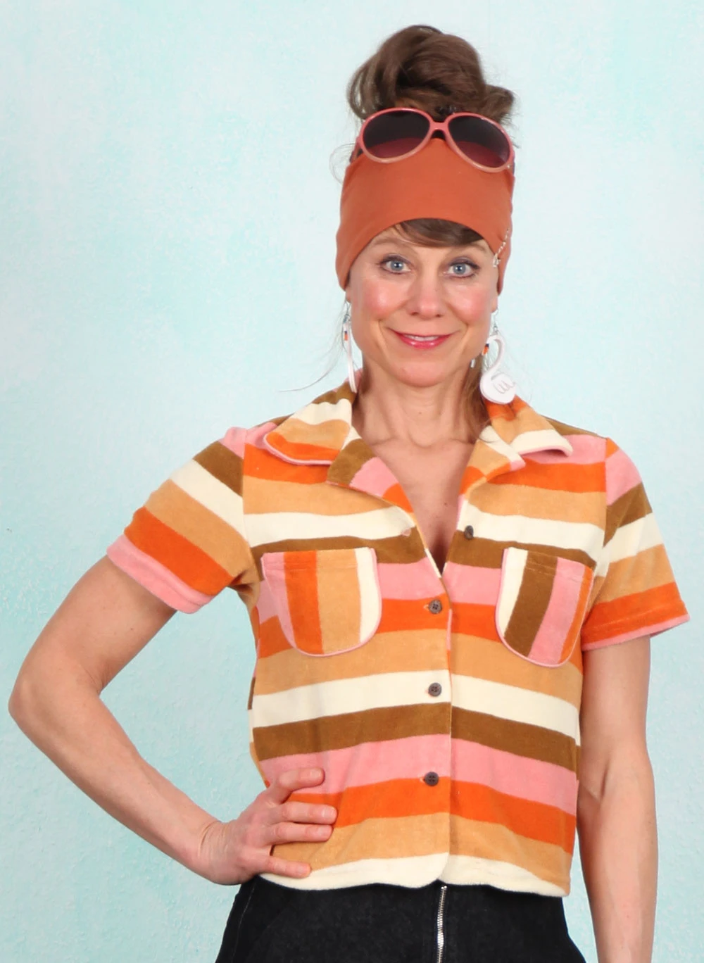 Frottee-Shirt, Off Shore Shimmy, sunny-spirit-stripe - Image 1