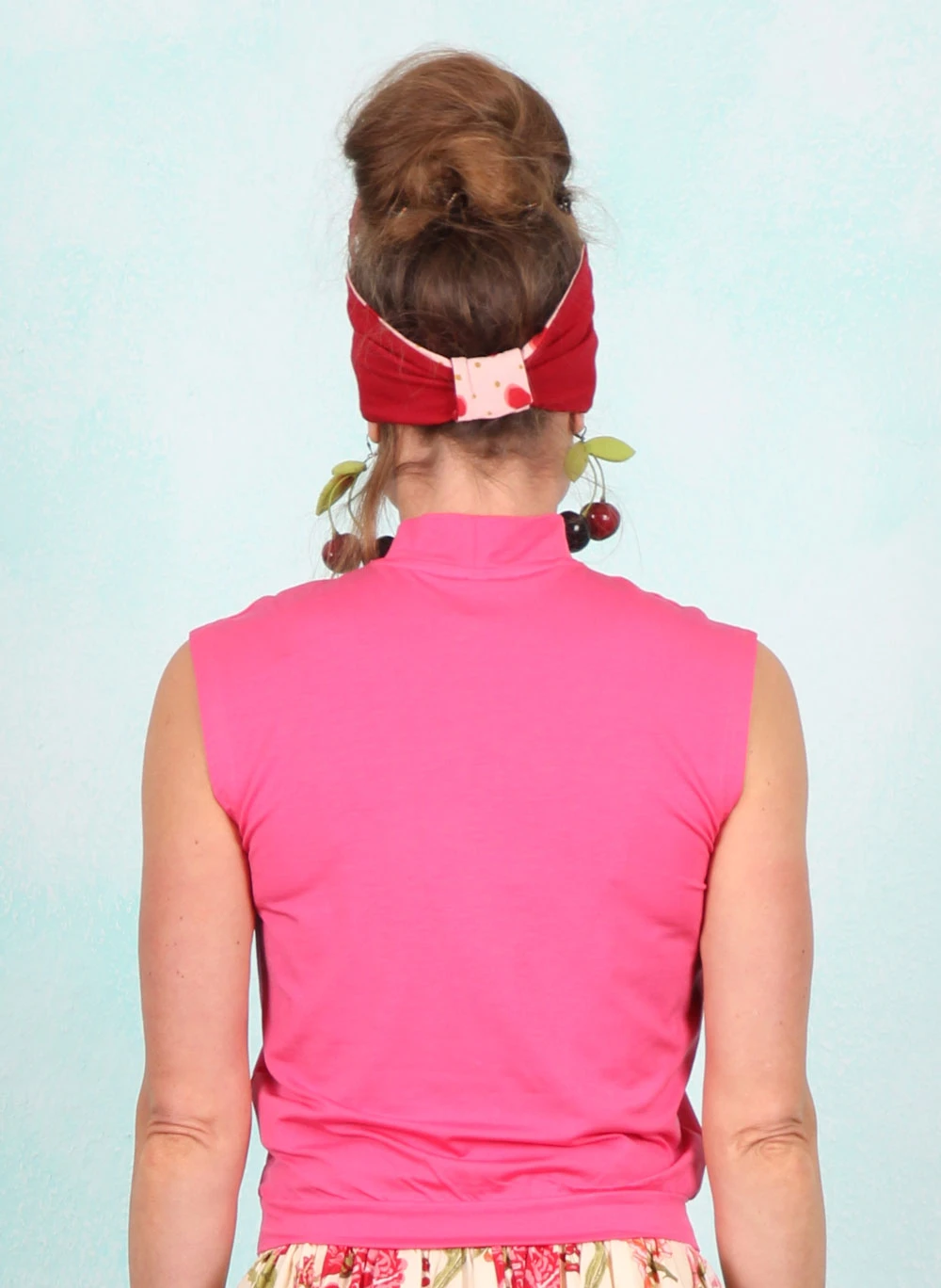 Top, Tiny Turtle, strong-pink - Image 3