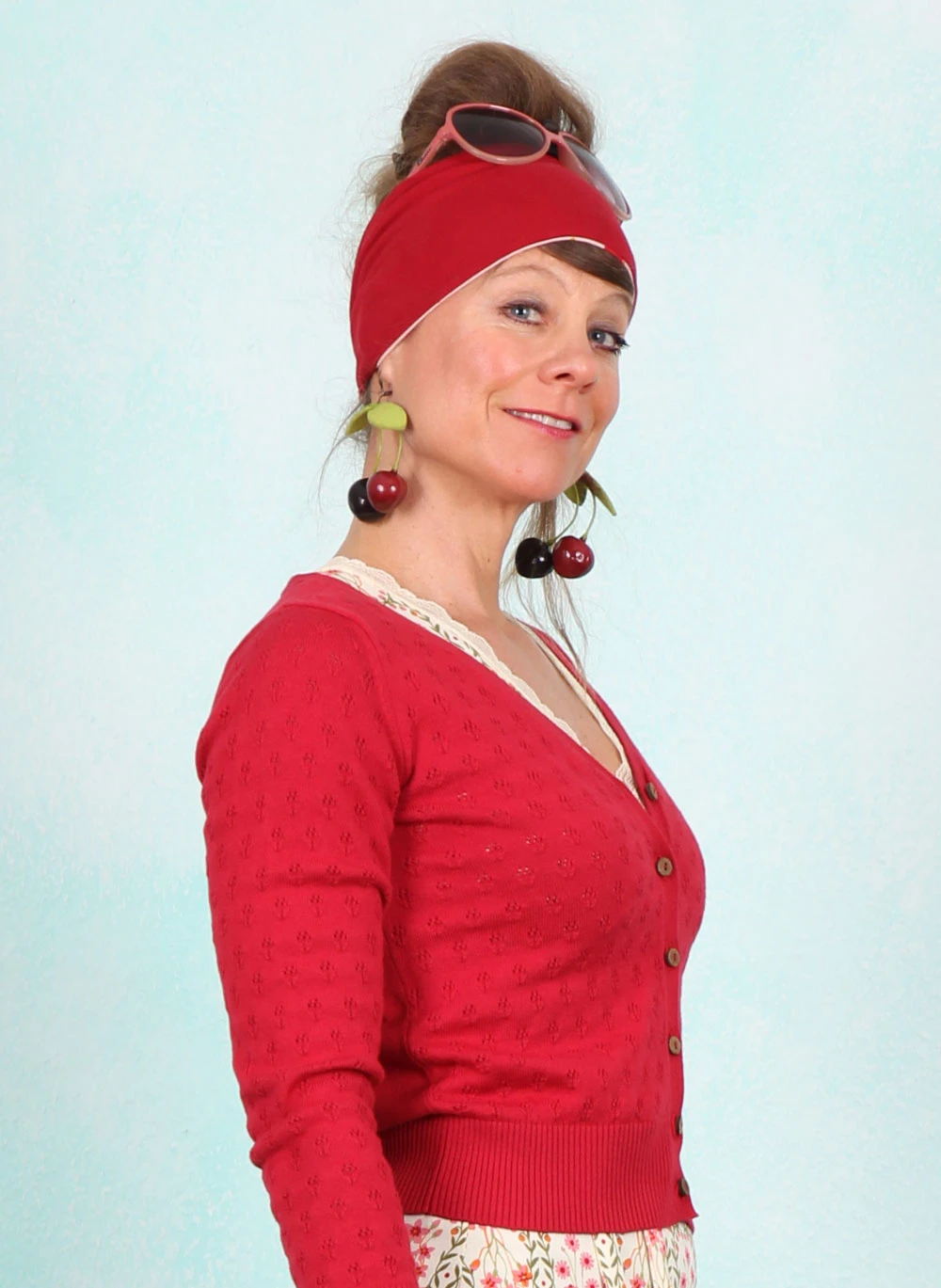 Cardigan, Sweet Petite, tasty-cherry-knit - Image 1