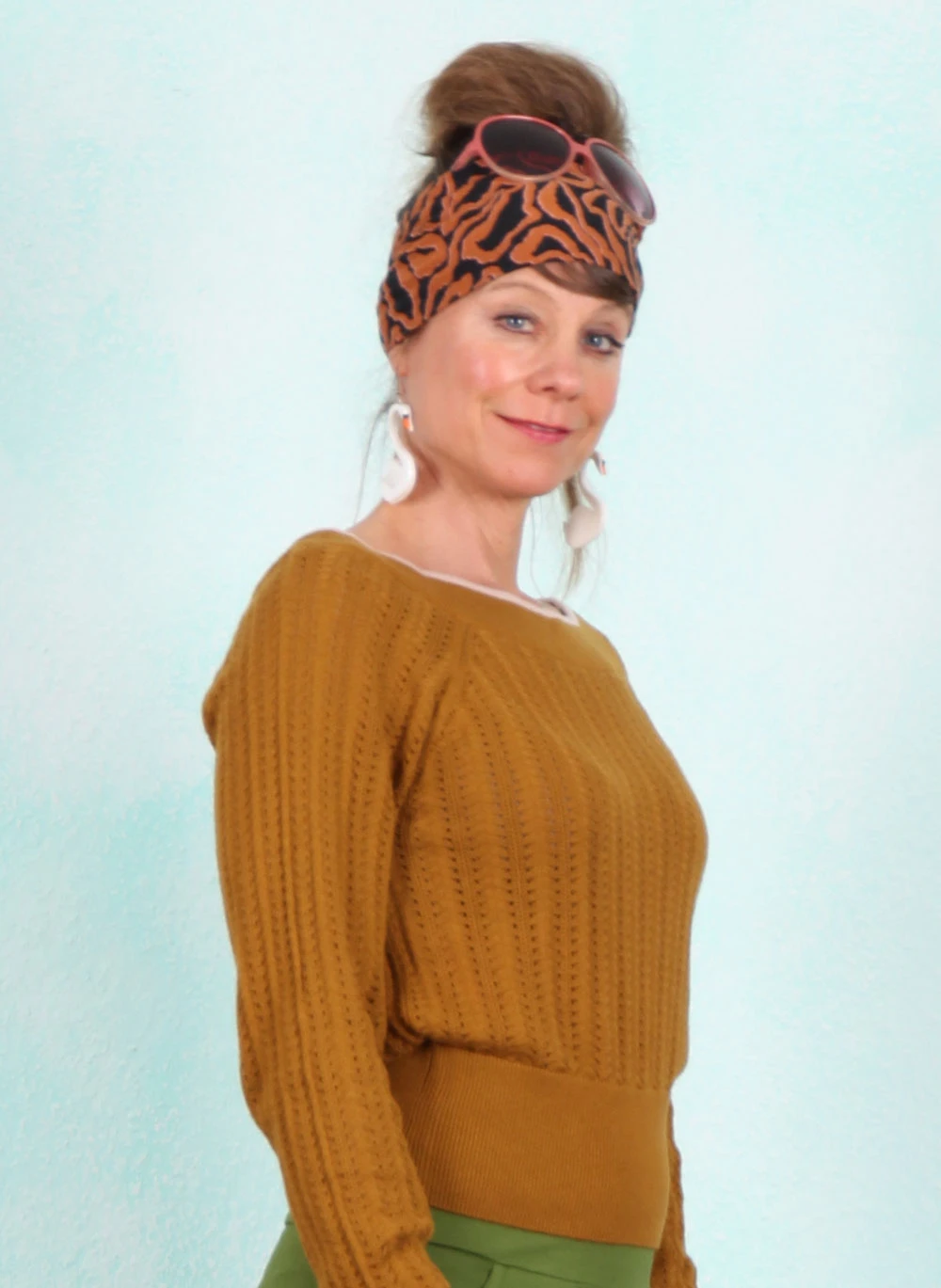 Pullover, Delicious Summer, sweet-honey-brown-knit - Image 2