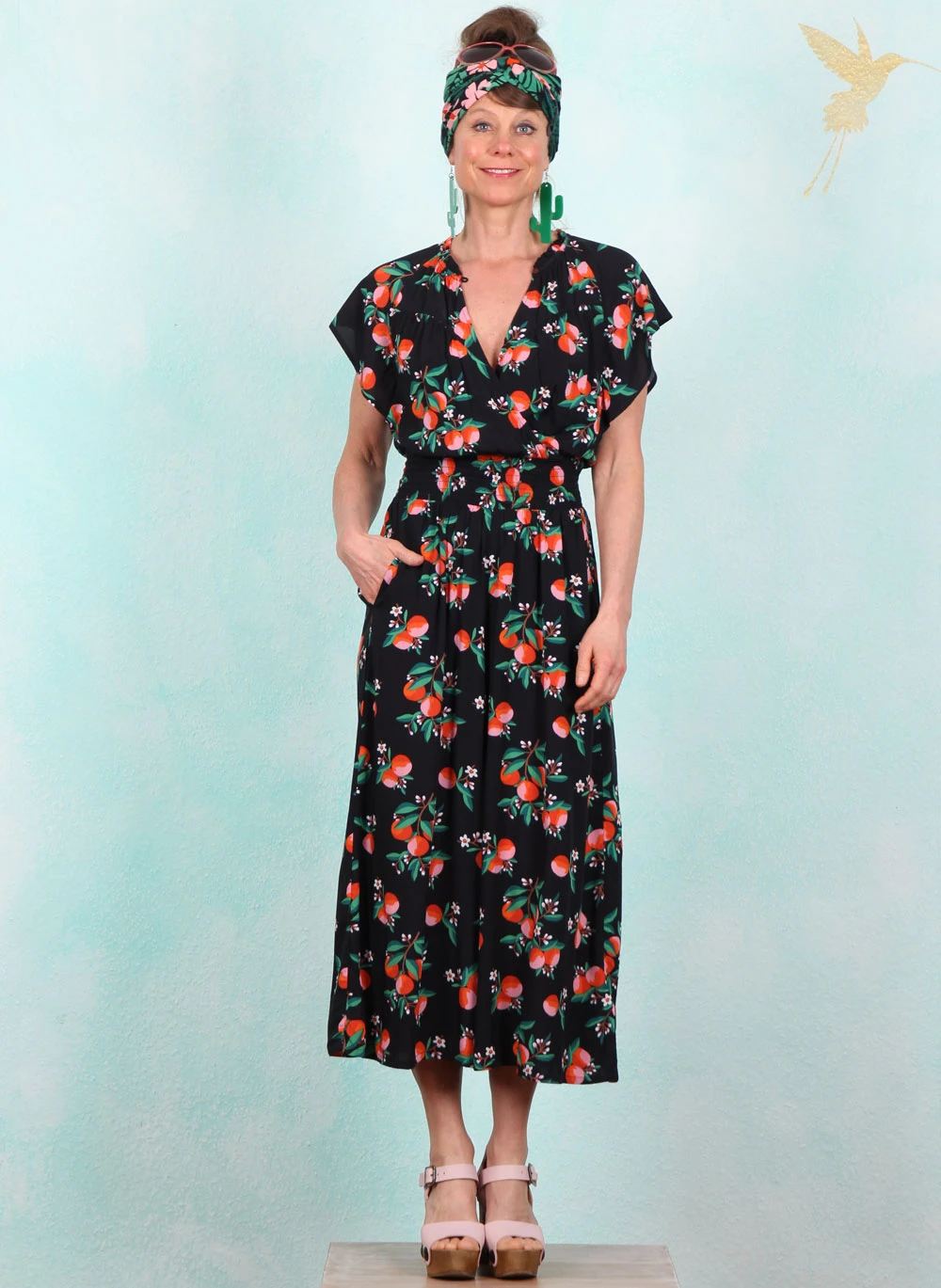 Jumpsuit, Loves Lightest Wings, orange-grove - Image 1
