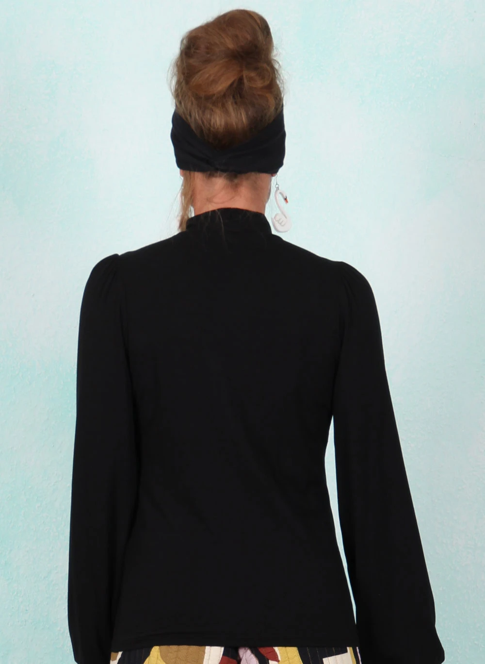 Shirt, Lonely Lips Angel, soot-black - Image 2