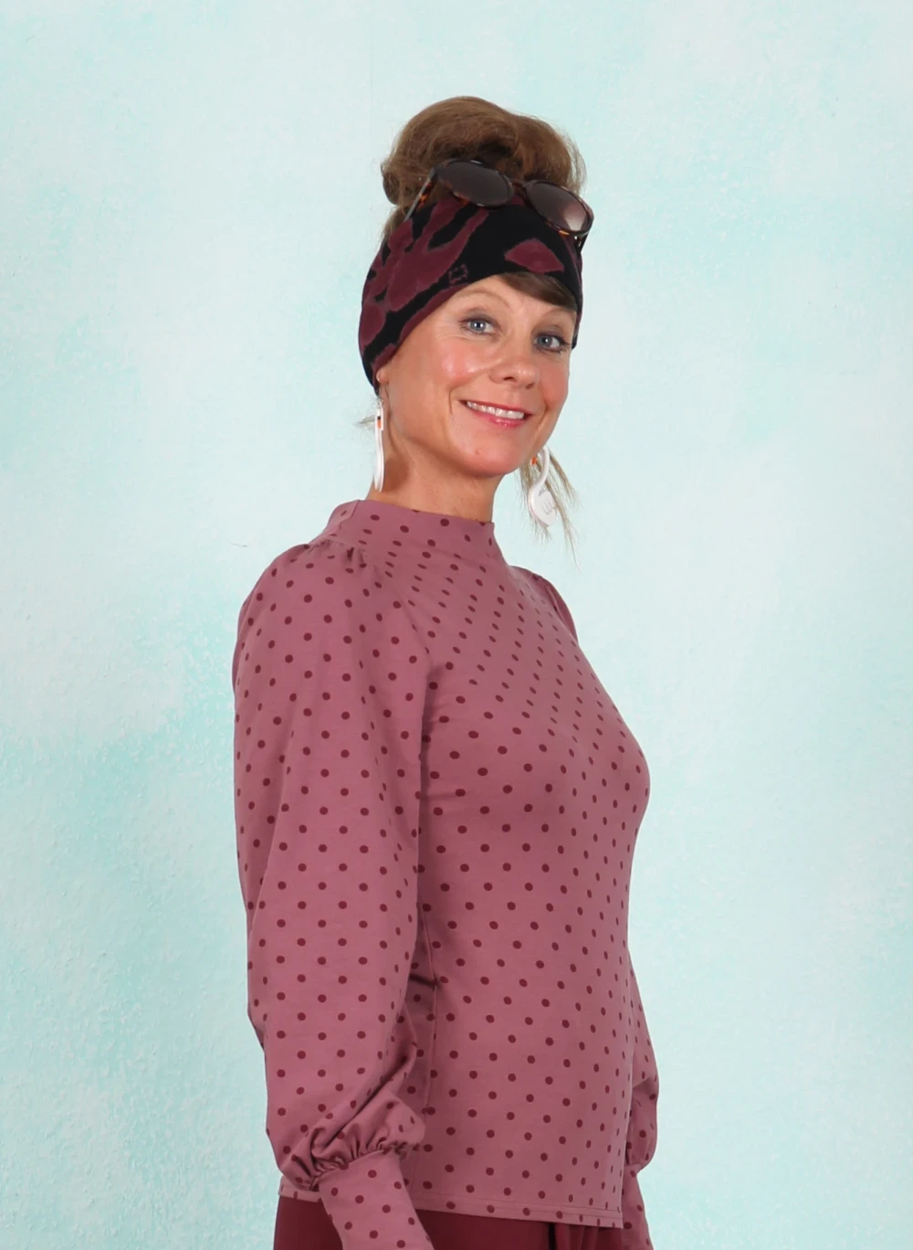 Shirt, Whimsical Delight, beneath-the-trees-dots - Image 2