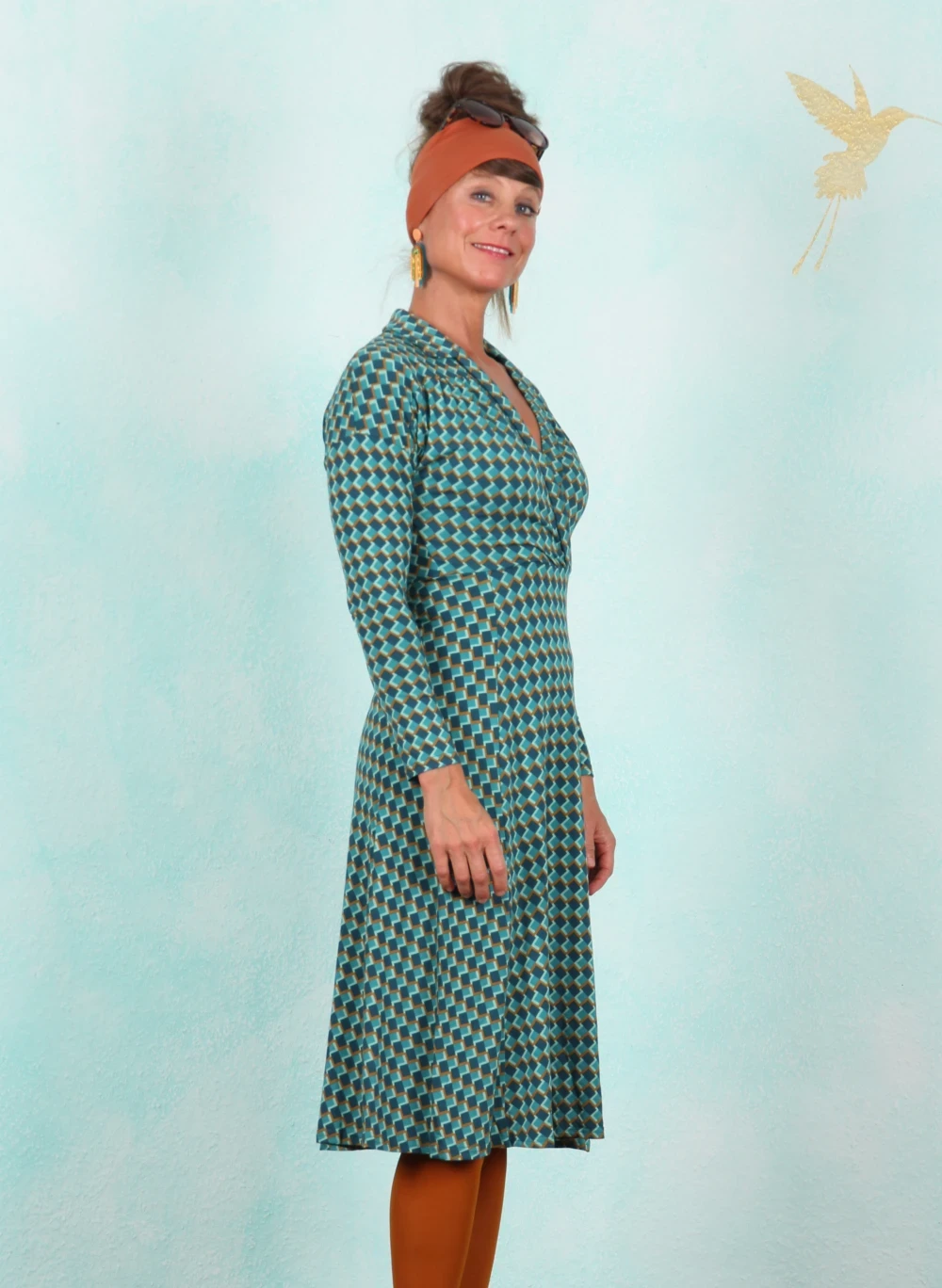 Kleid, Hédoniste Libre, pick-chic - Image 2