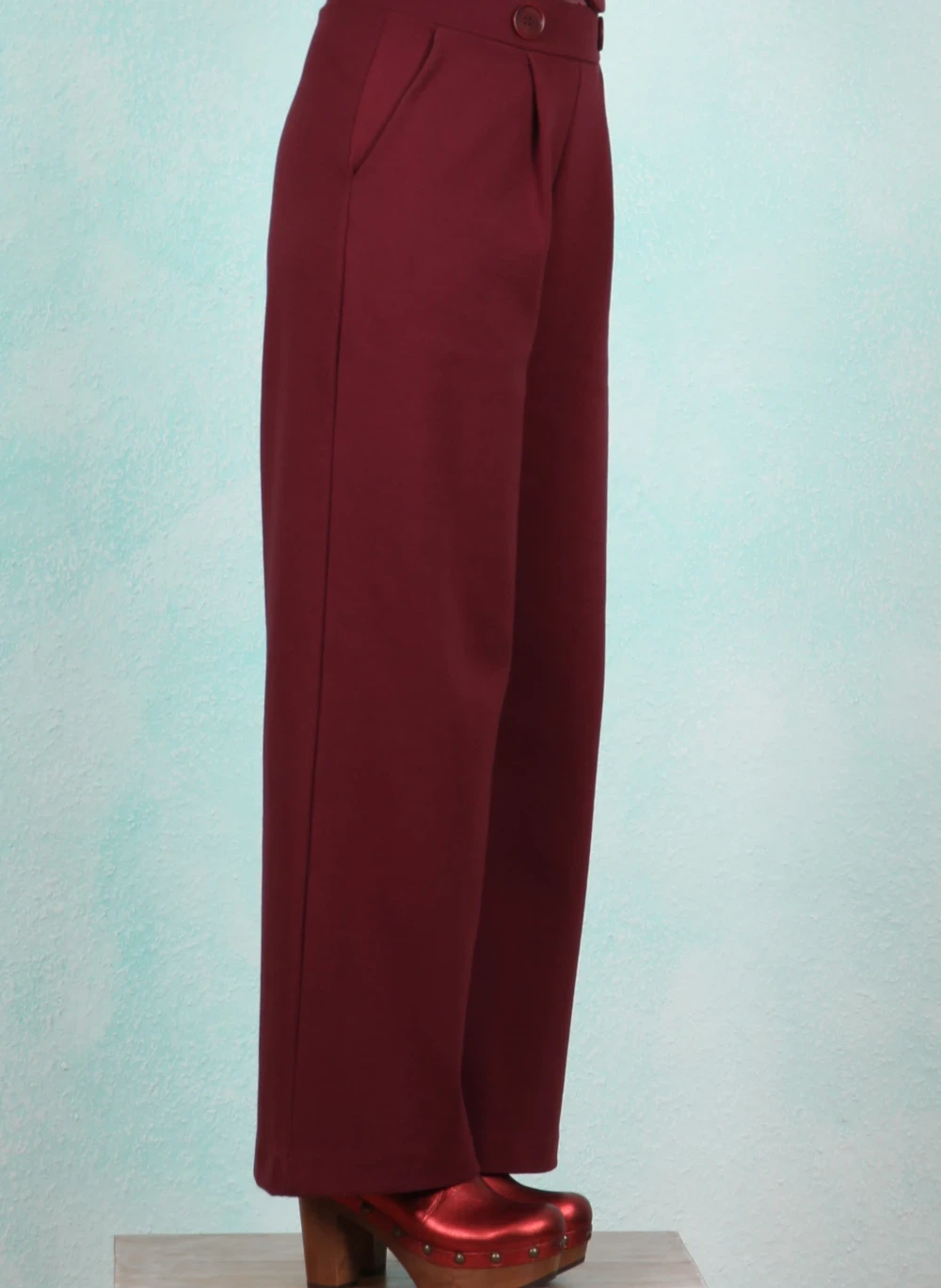 Hose, Tailored Business, classy-burgundy - Image 2