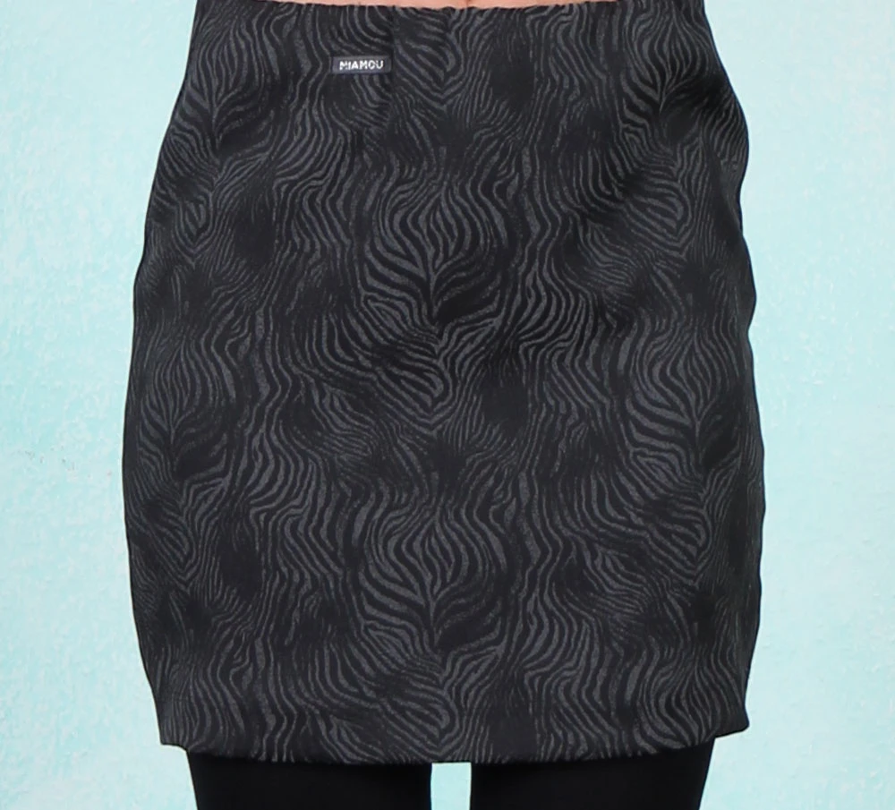 Minirock, 013, black-grey - Image 1