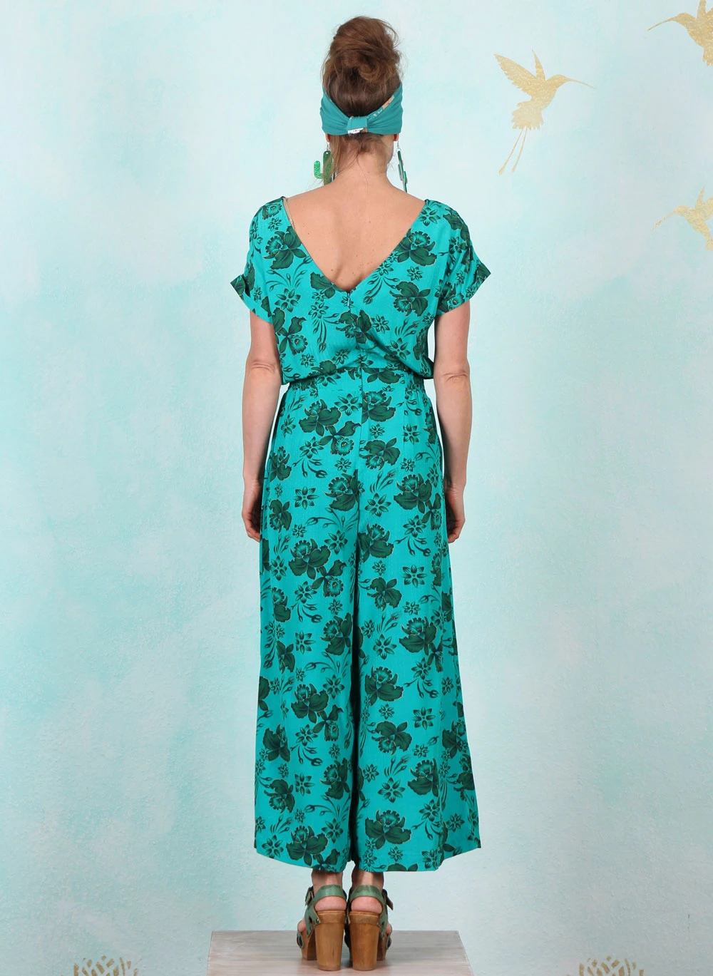 Jumpsuit, 08611-248, green - Image 3