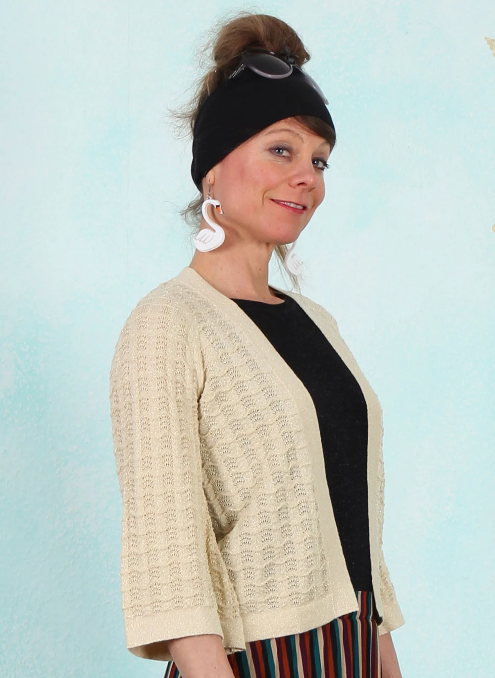 Cardigan, 08755-072, beige - Image 2