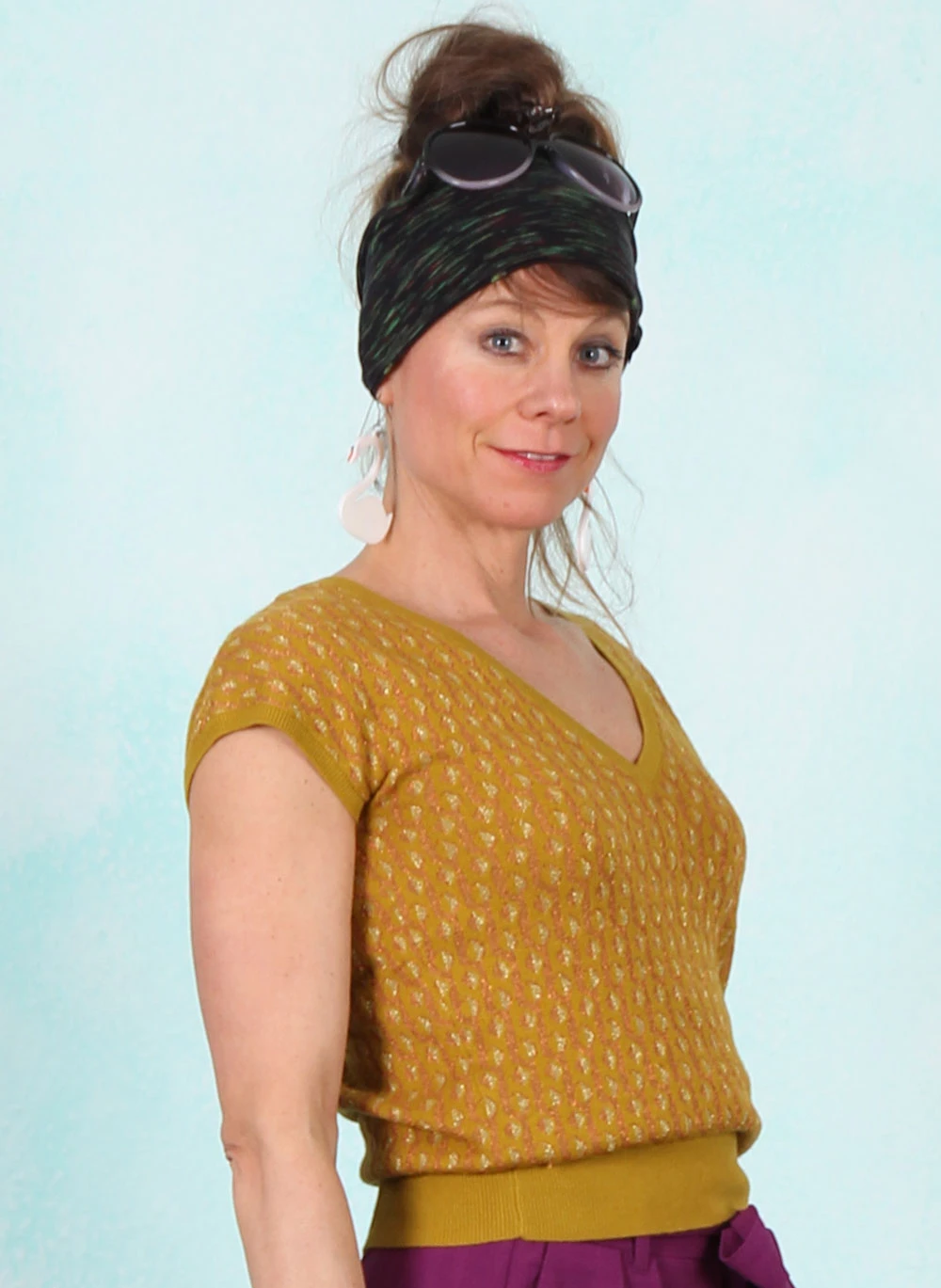 Pullover, 08760-806, yellow - Image 2