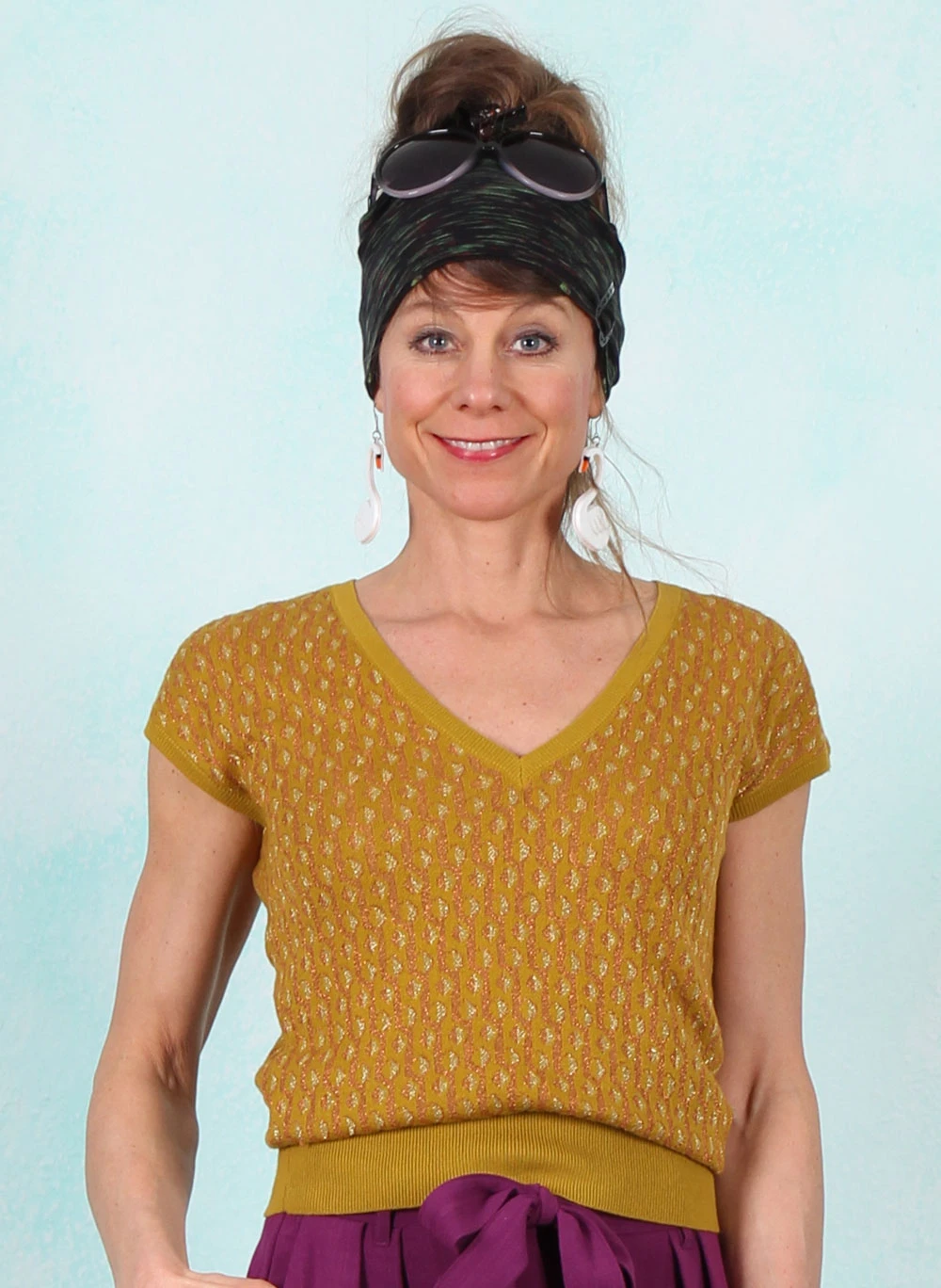 Pullover, 08760-806, yellow - Image 1