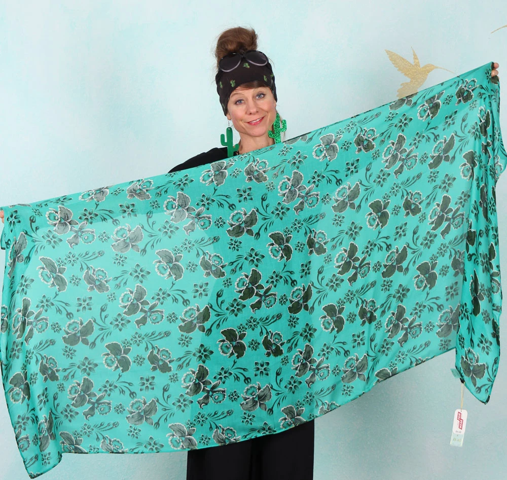 Tuch, 08882-248, green - Image 3