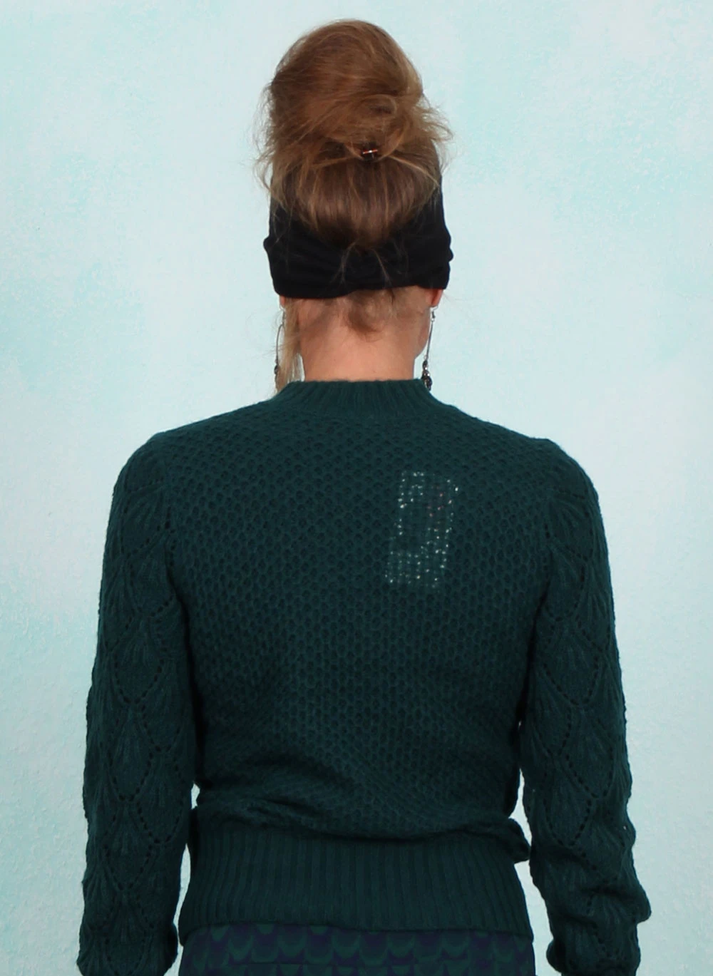 Pullover, 09054-200, petrol - Image 3