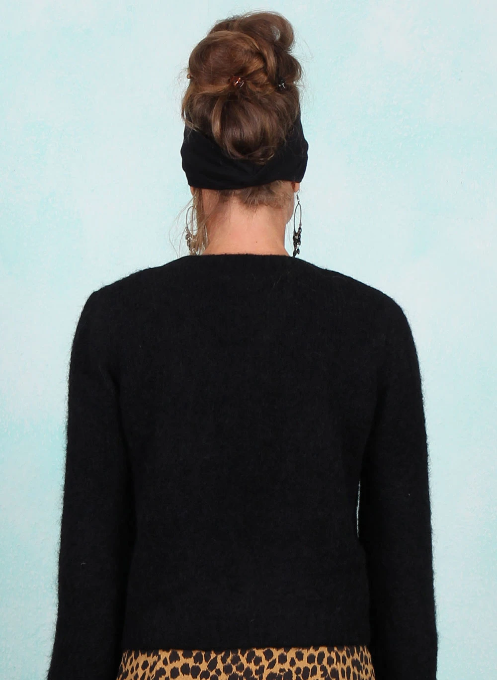 Cardigan, 09317-001, black - Image 3