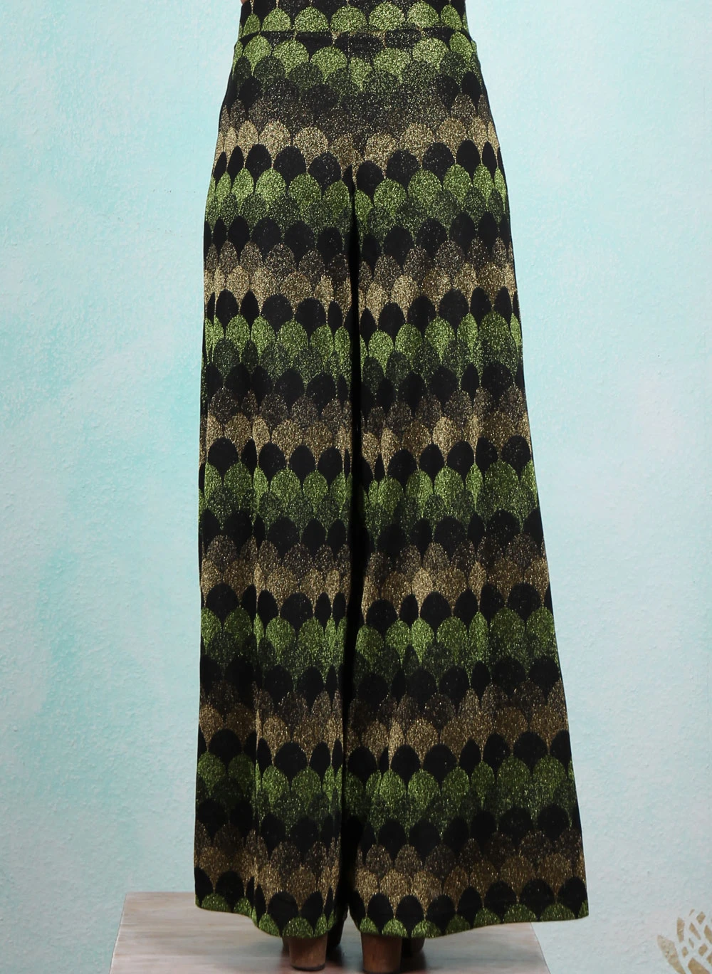 Hose, 09335-251, green-black - Image 3