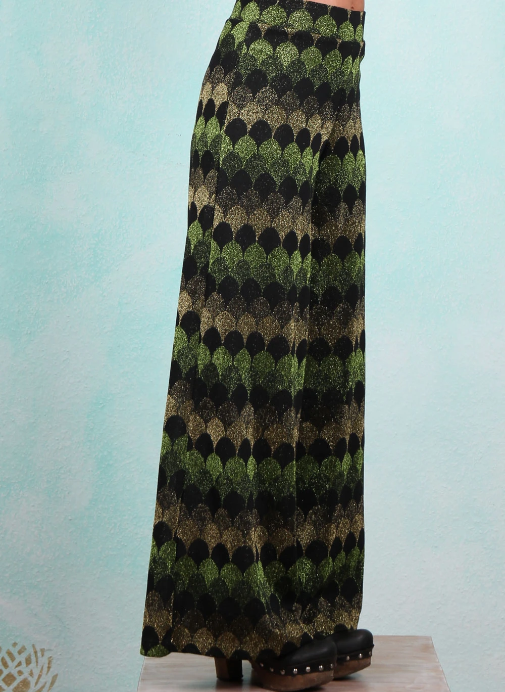 Hose, 09335-251, green-black - Image 2