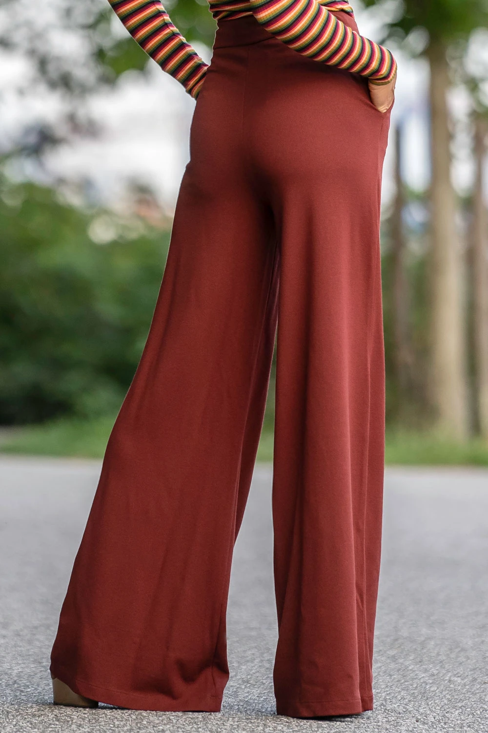 Hose, 09372-553, red-brown - Image 3