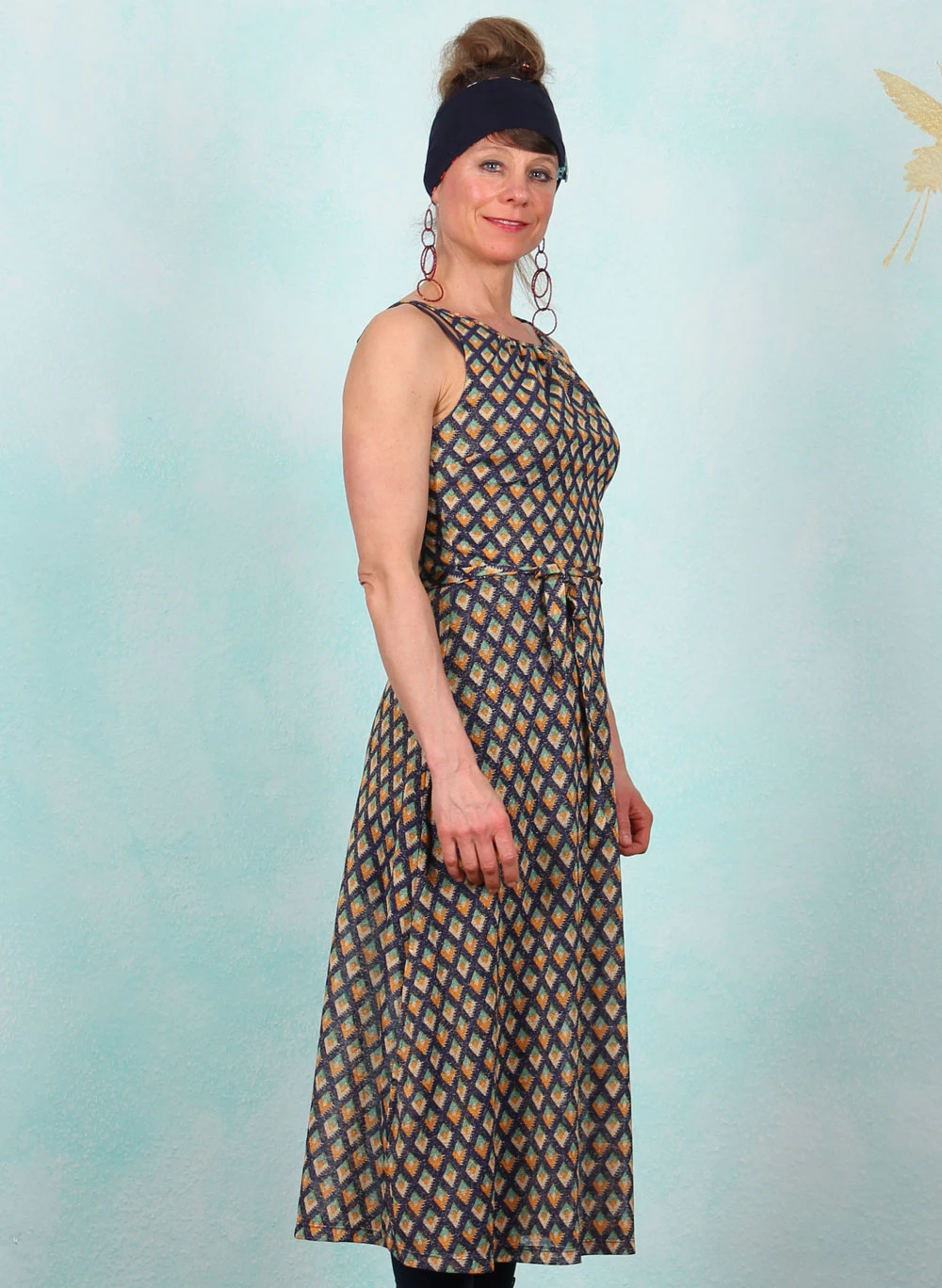 Kleid, 09446-445, blue-multi - Image 2