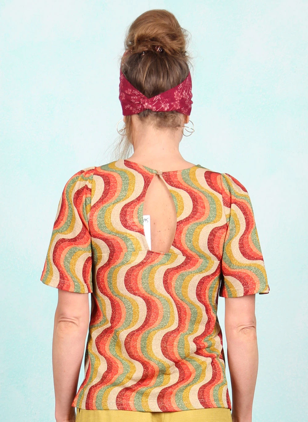 Bluse, 09461-652, sparkling-red-multi - Image 3