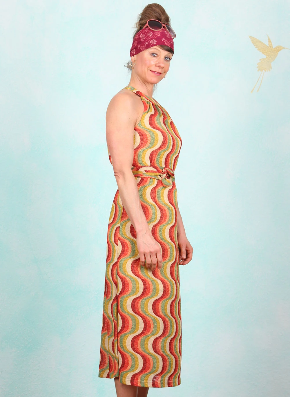 Kleid, 09462-652, sparkling-red-multi - Image 2