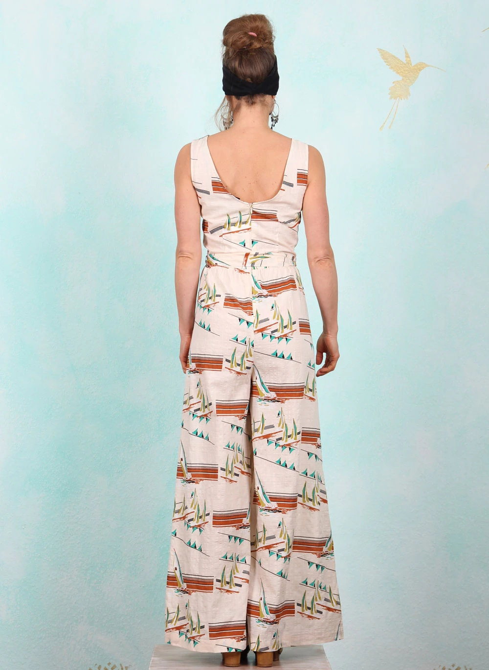 Jumpsuit, 09585-072, beige - Image 3