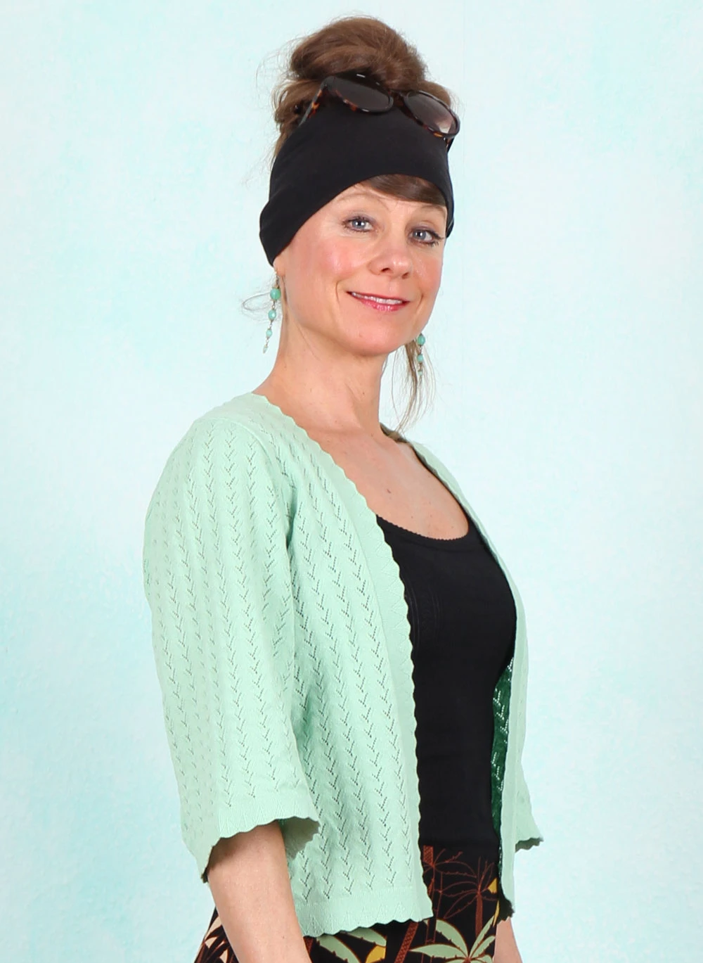 Cardigan, 09641-291, mint - Image 2