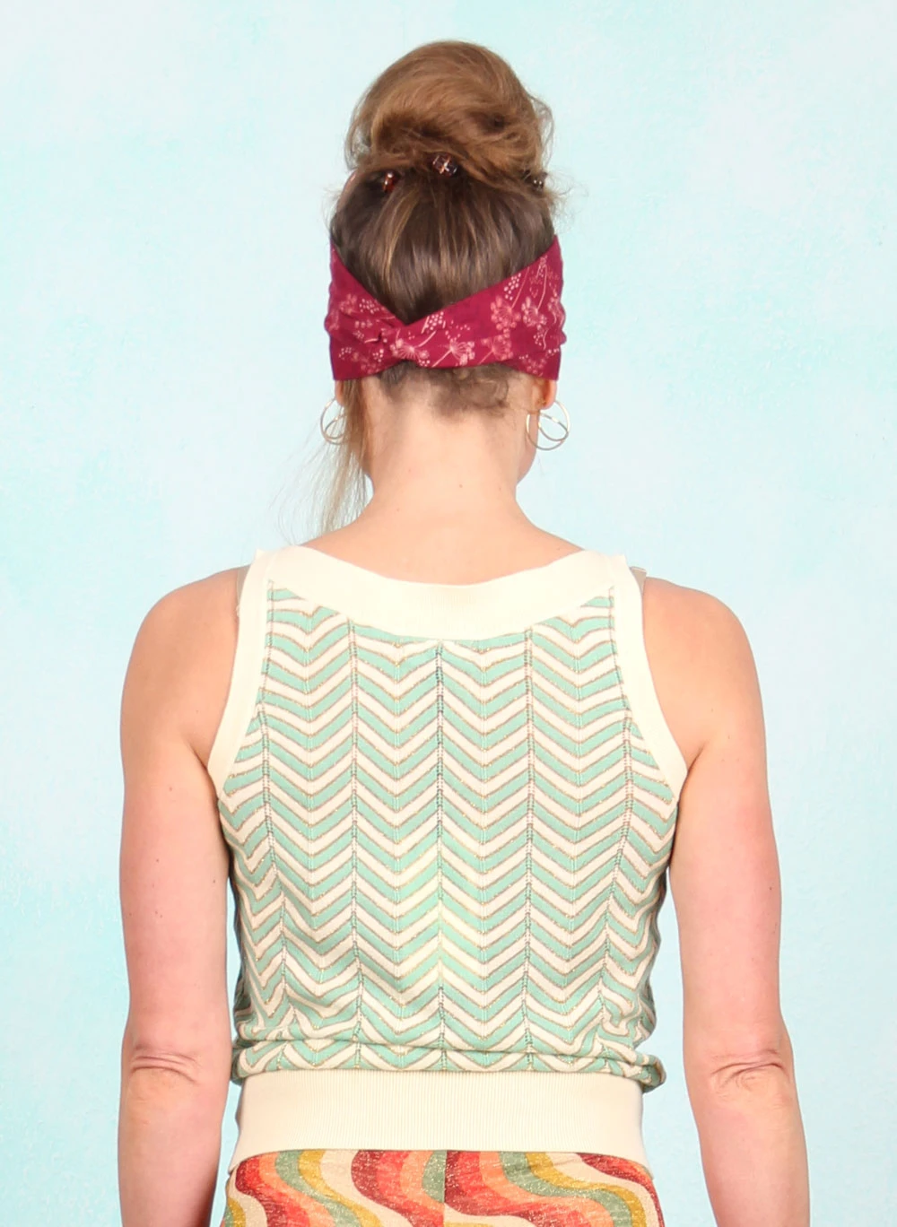 Top, 09669-072, beige-multi - Image 3