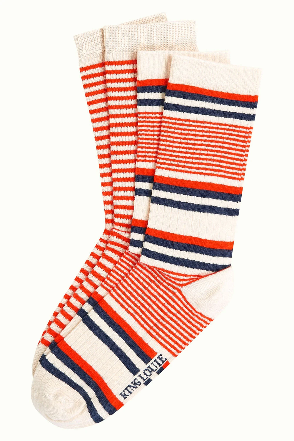 Socken 2er-Pack, 09771-945, orange-multi - Image 1