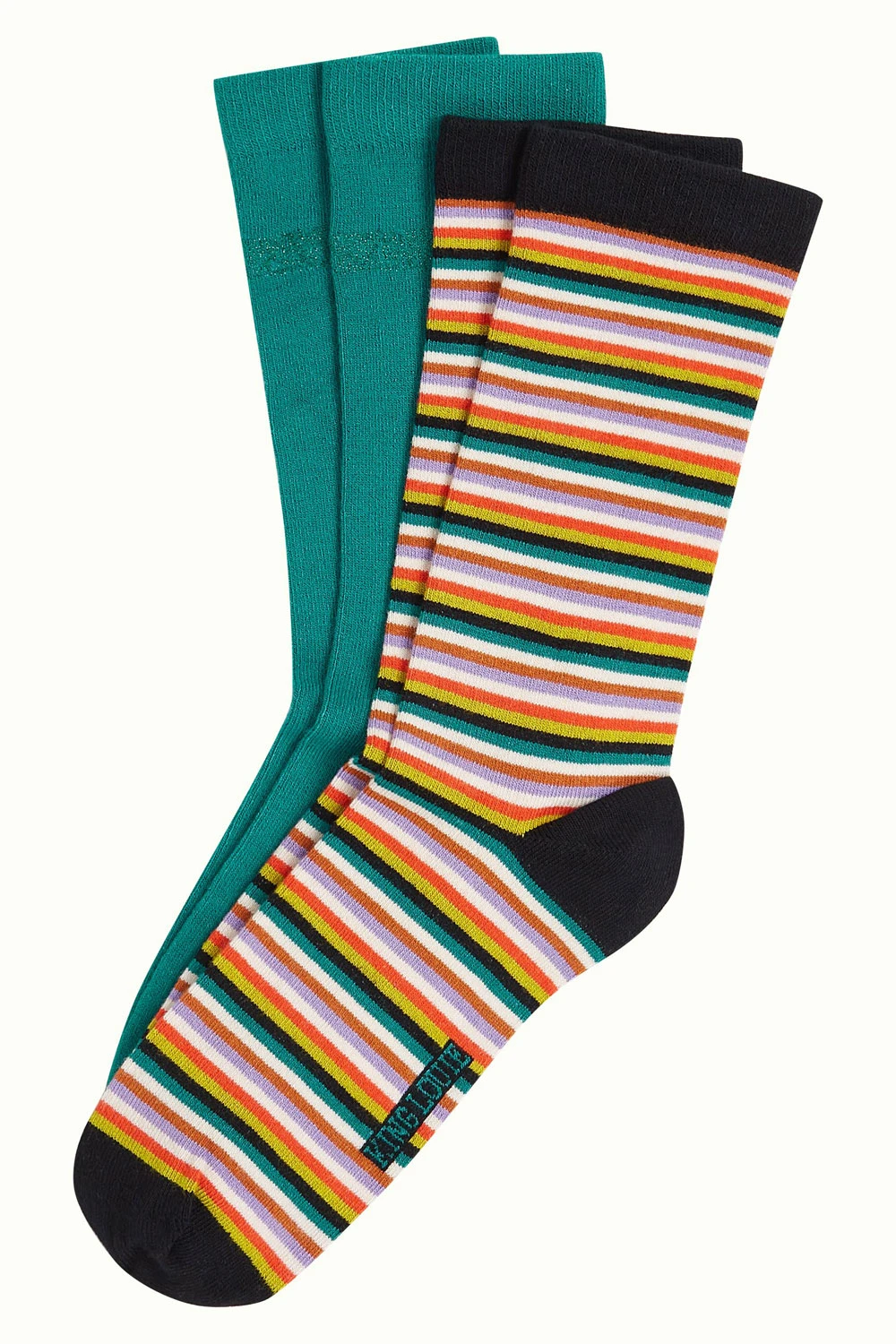 Socken 2er-Pack, 09773-205, green-multi - Image 1