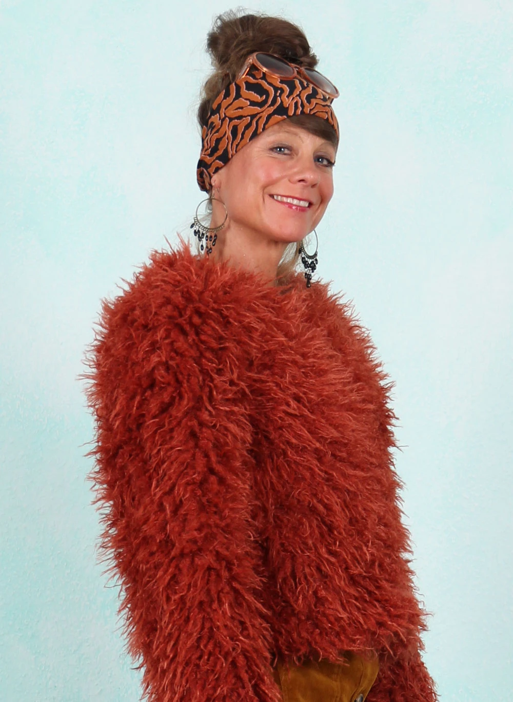 Jacke, 09933-611, red-brown - Image 2
