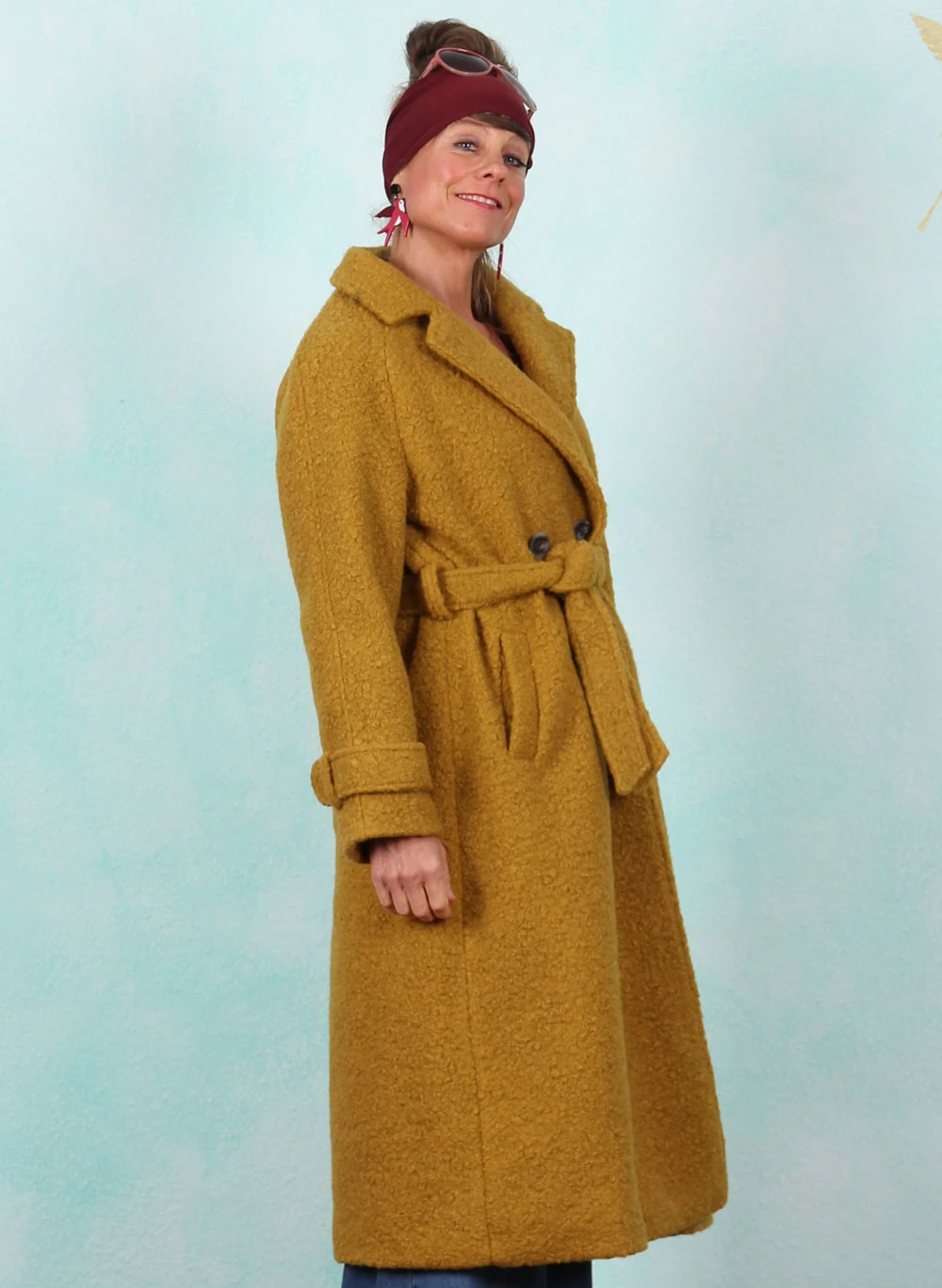 Mantel, 09935-806, yellow-green - Image 2
