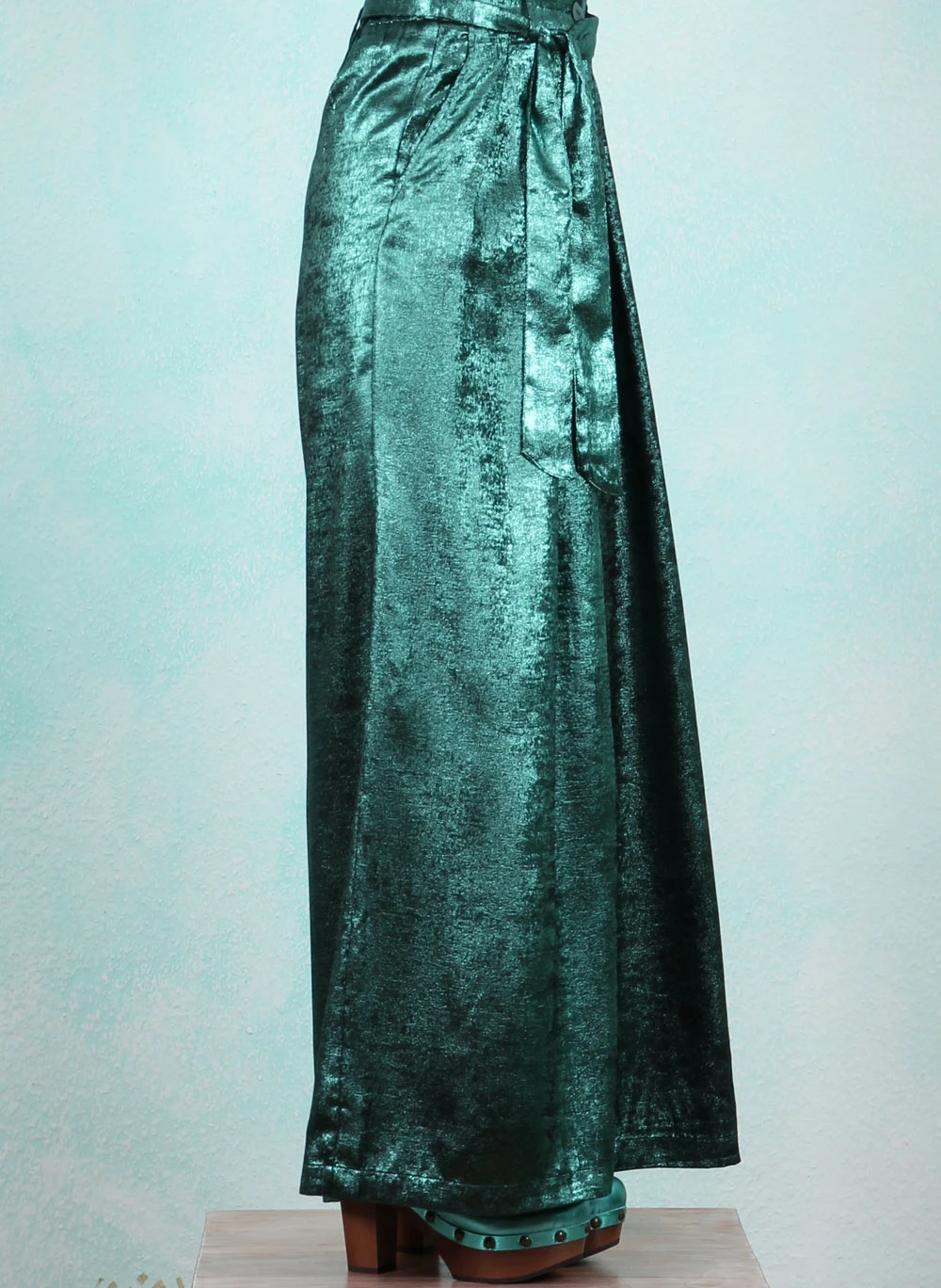 Hose, 10065-357, silver-green - Image 2