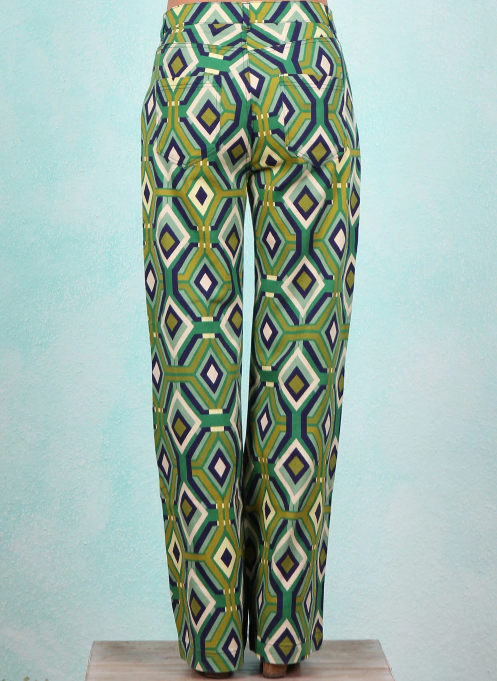 Hose, 10248-489, green-blue - Image 3