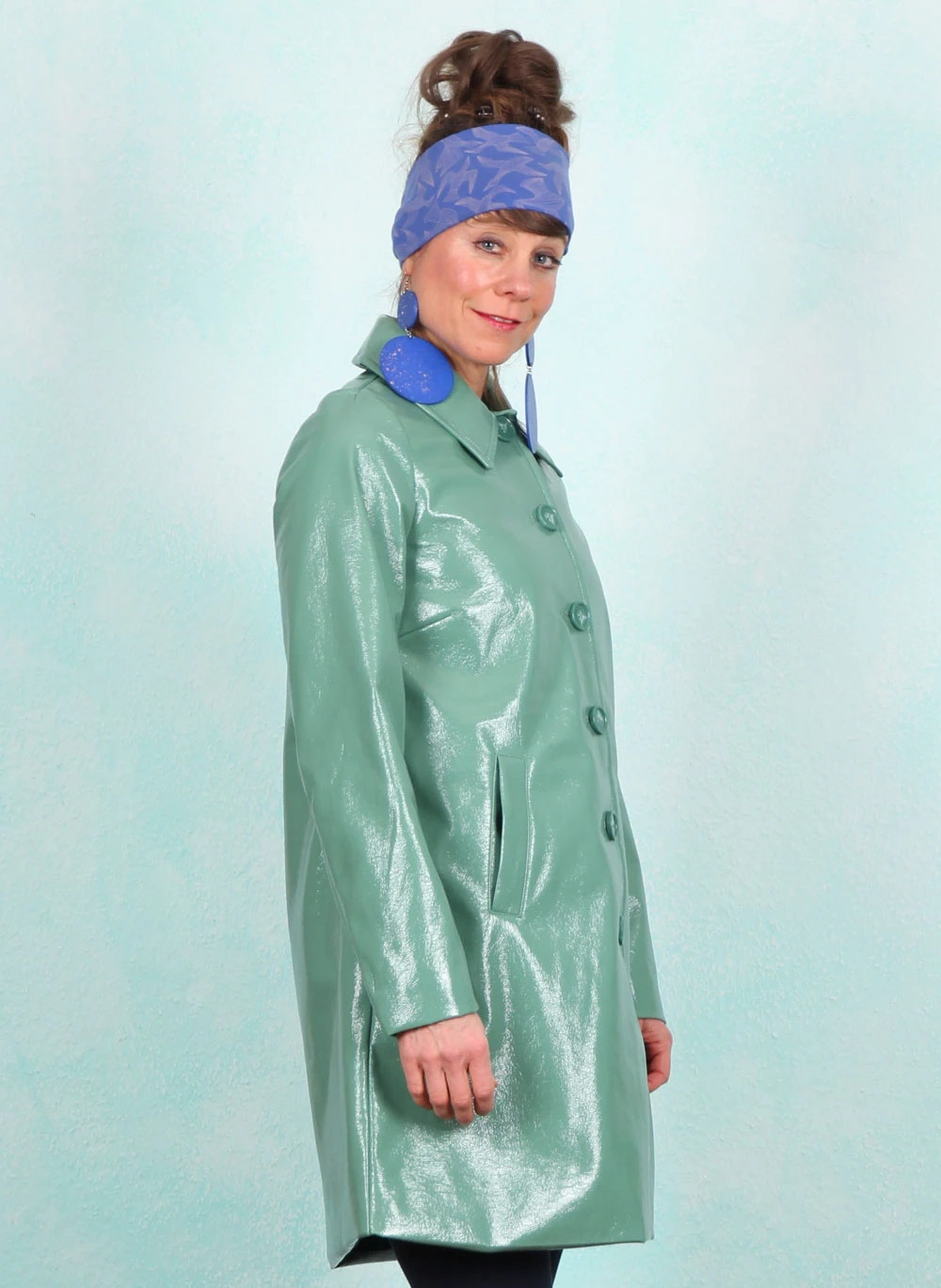 Mantel, 10430-247, mint-green - Image 2