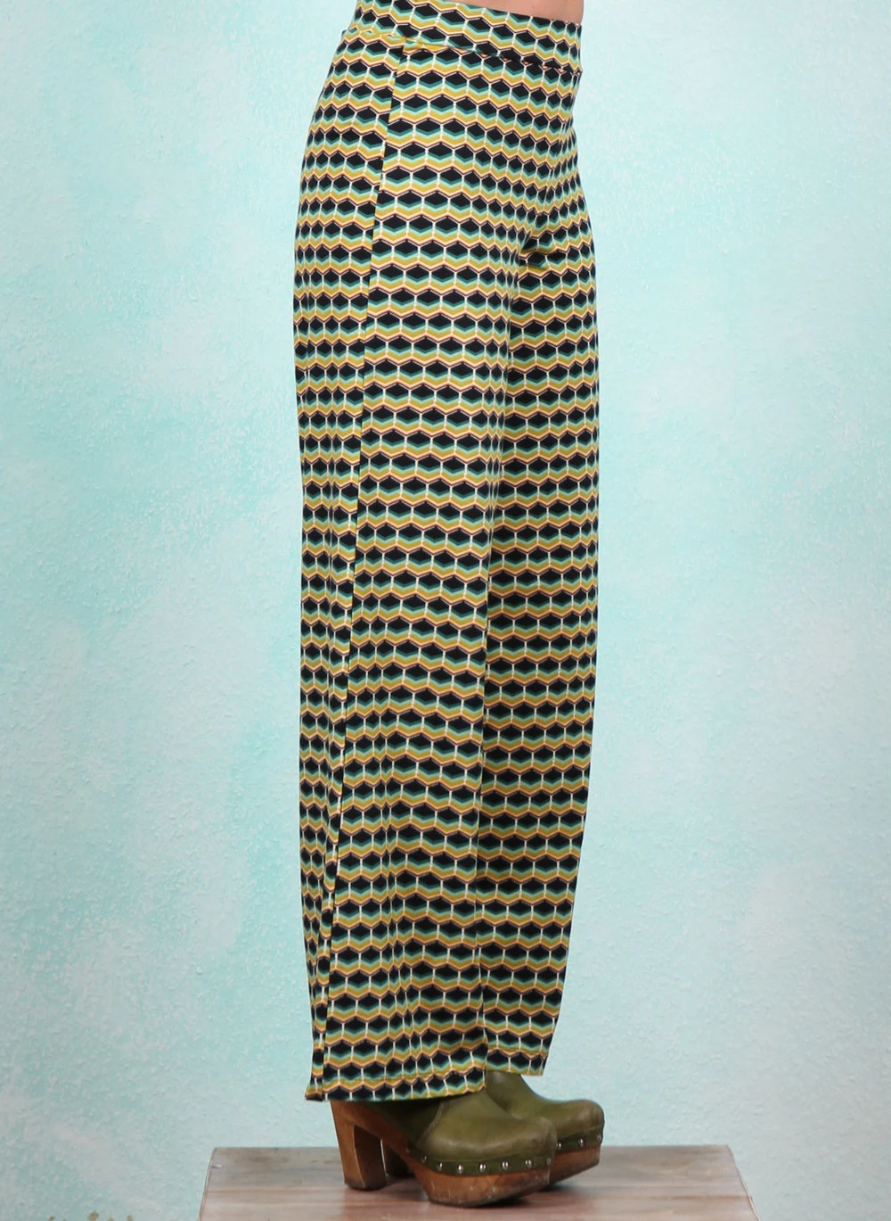 Hose, 10435-205, green-multi - Image 2