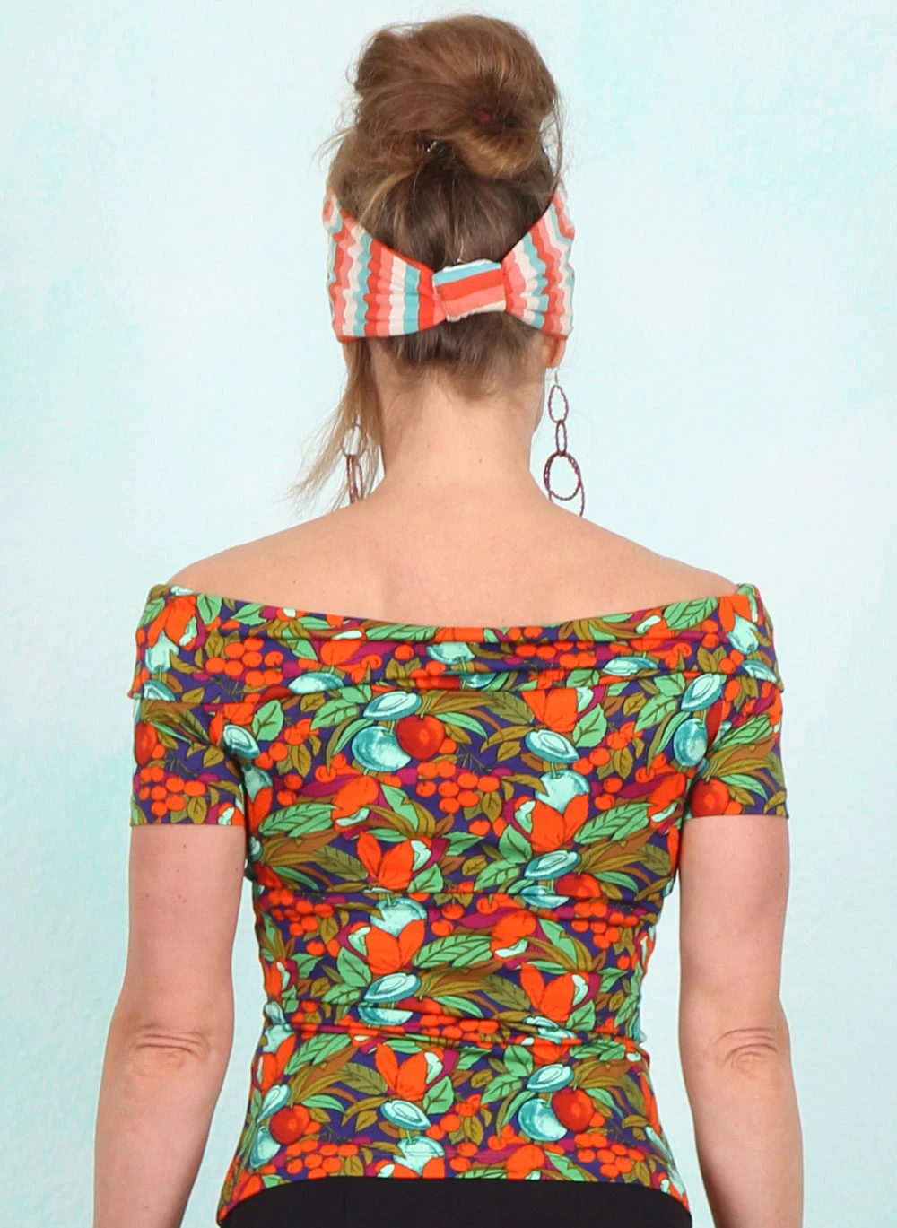 Top, 10457-465, blue-multi - Image 3