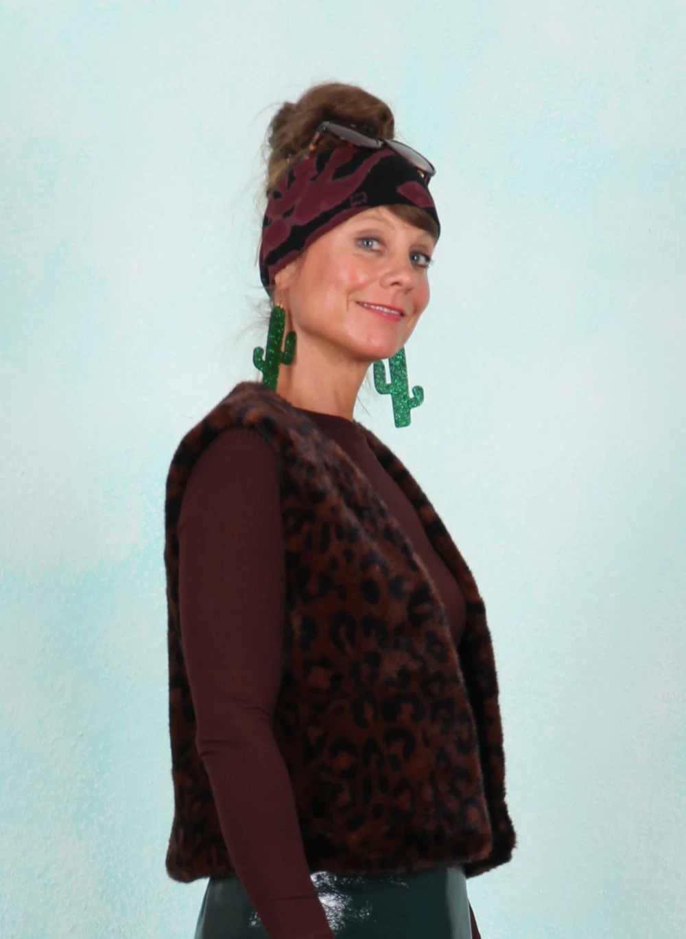 Weste, 10633-568, brown - Image 2