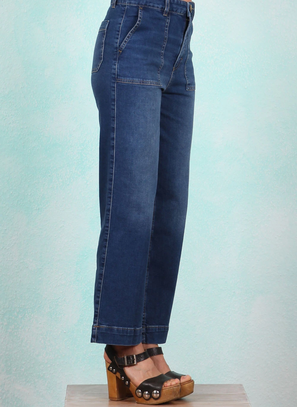 Hose, 10758-460, denim-blue - Image 2