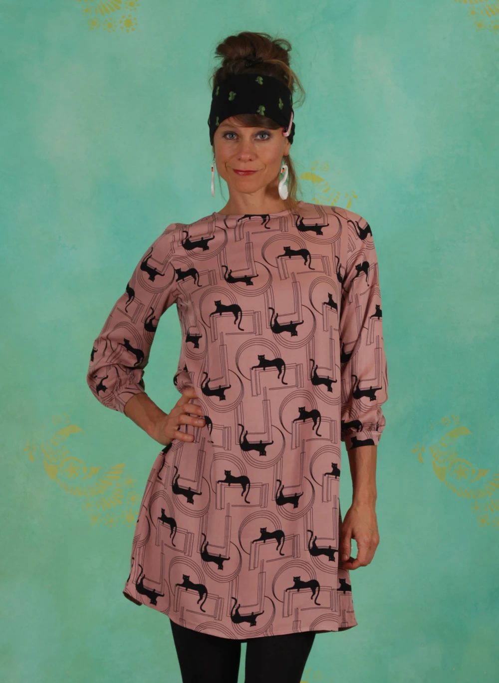 Kleid, 1104-009, rose - Image 1