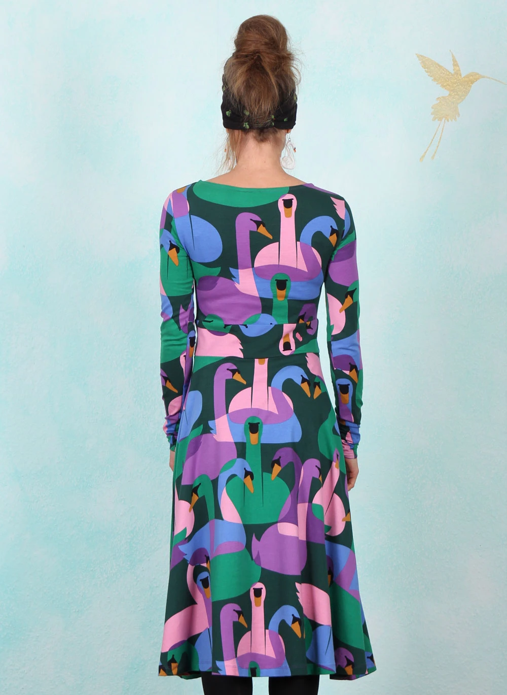 Kleid, 11694-3938, green-multi - Image 3