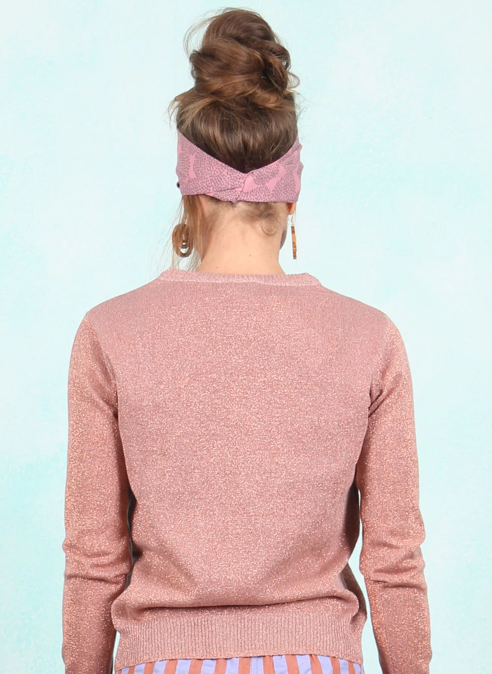 Cardigan, 11893-0014, sparkling-light-rose - Image 3
