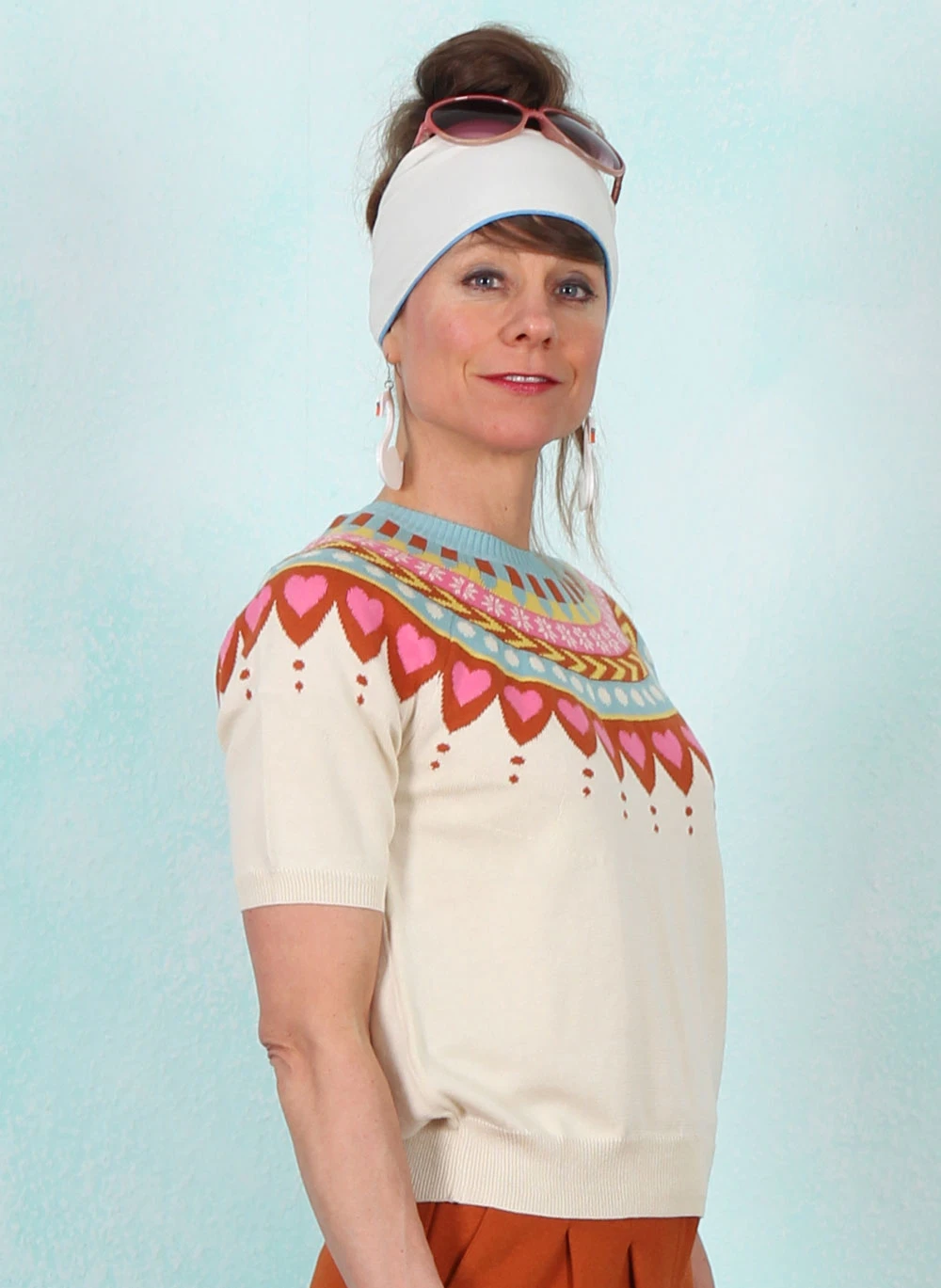 Pullover, 12257-3417, beige - Image 2