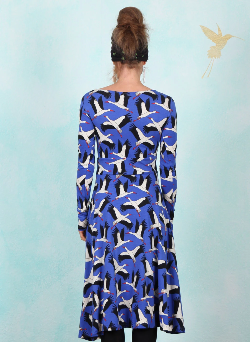 Kleid, 12265-3888, blue - Image 3