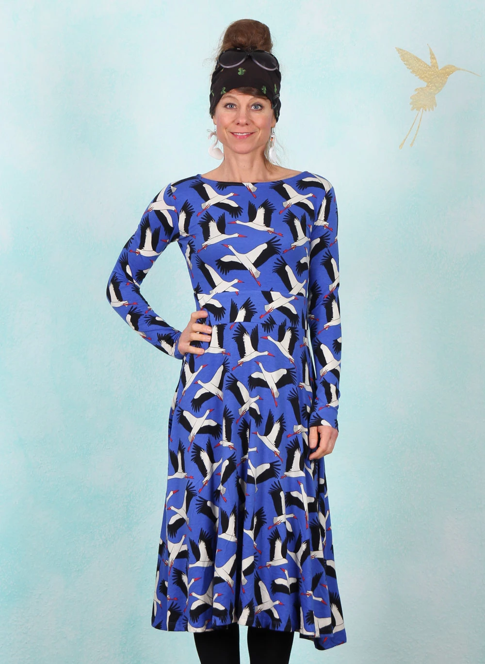 Kleid, 12265-3888, blue - Image 1