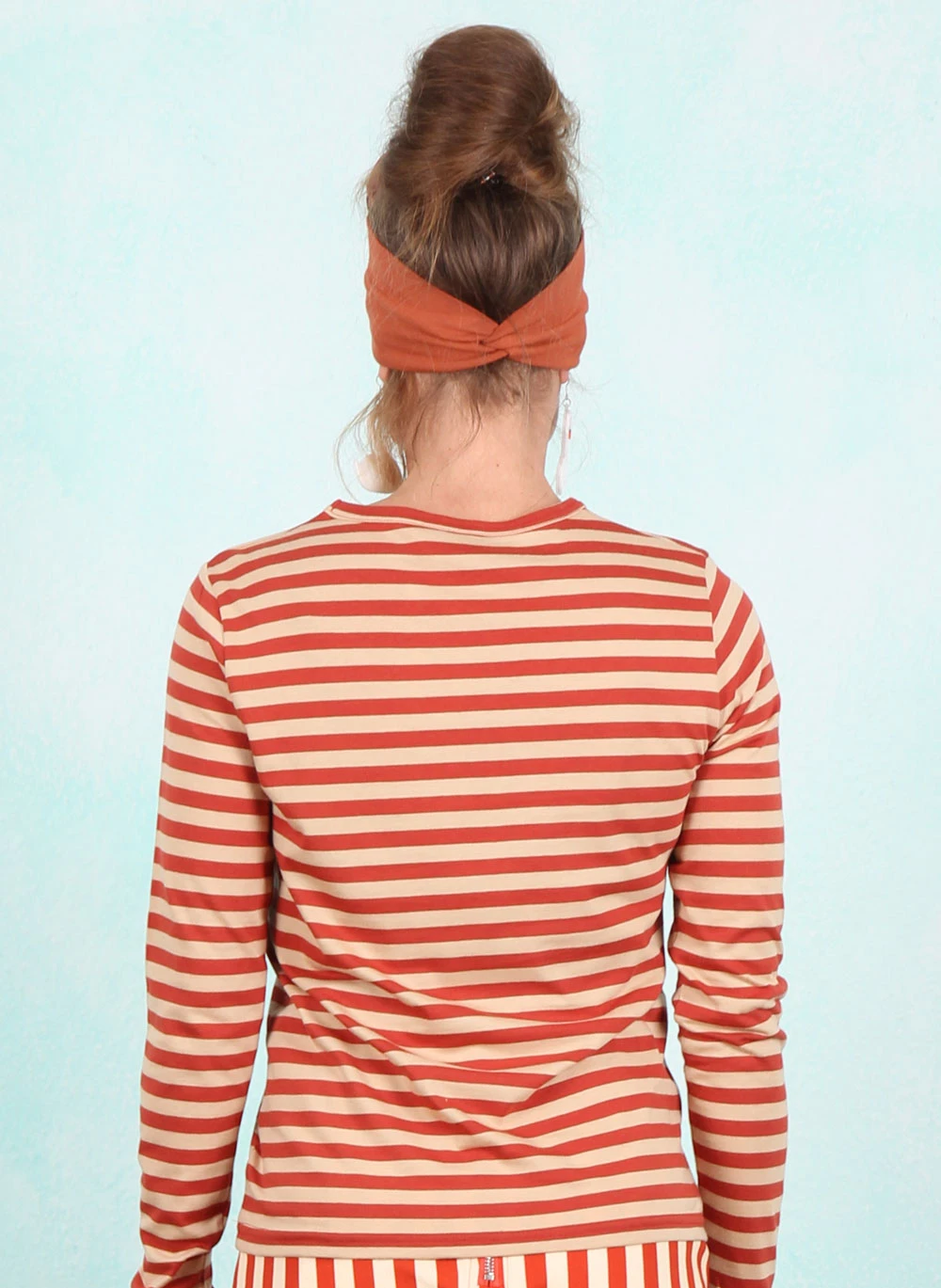 Shirt, 12276-0536, rust-beige - Image 3