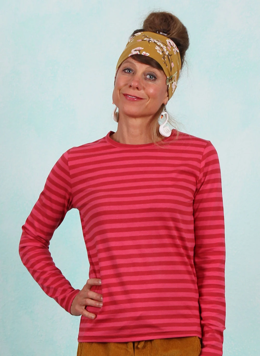 Shirt, 12276-4285, pink - Image 1