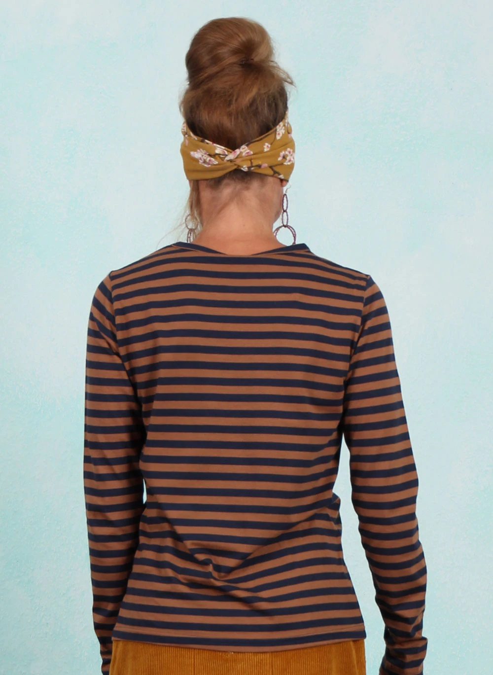 Shirt, 12276-4286, blue-brown - Image 3